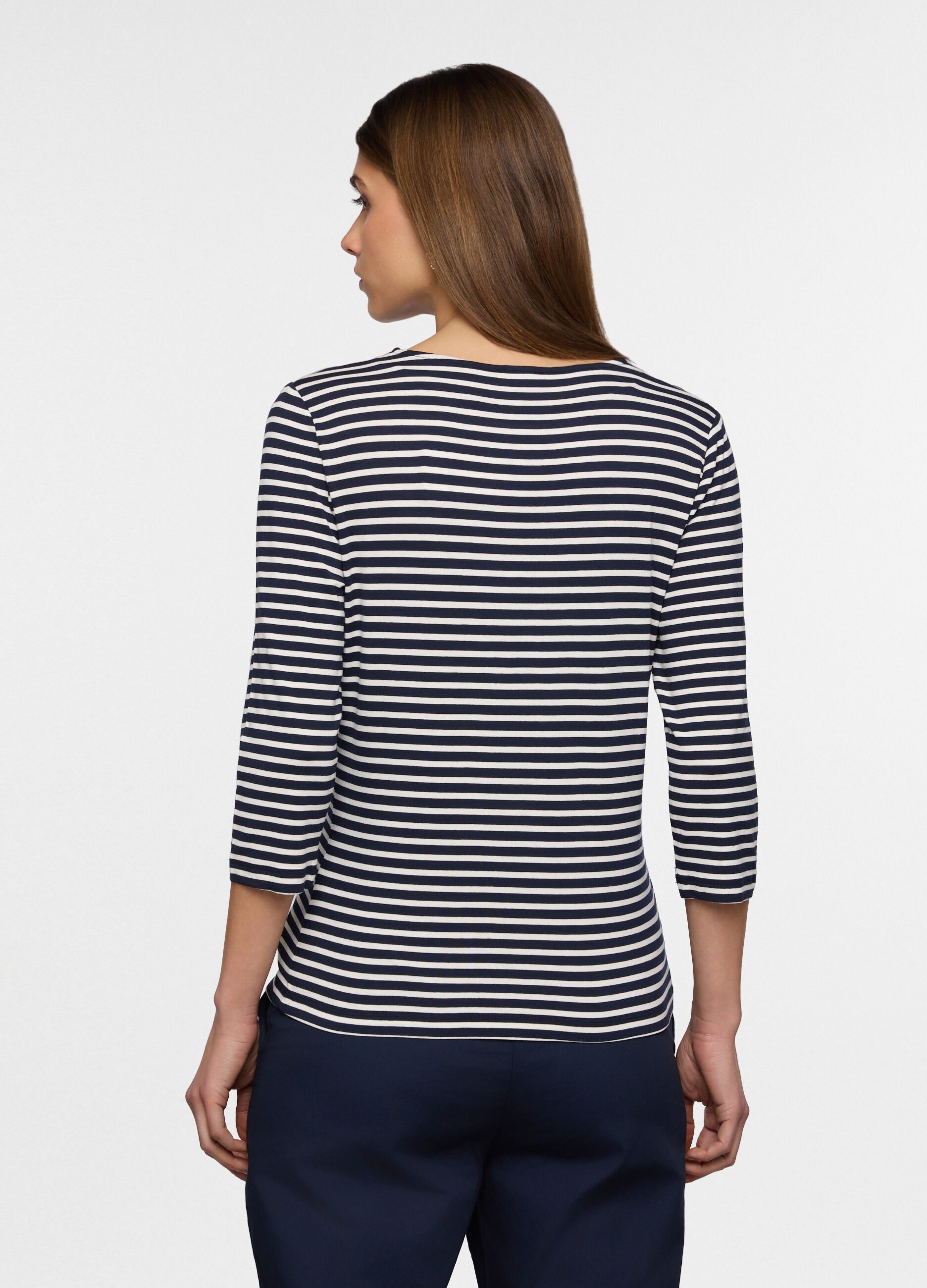 T-shirt girocollo donna_1