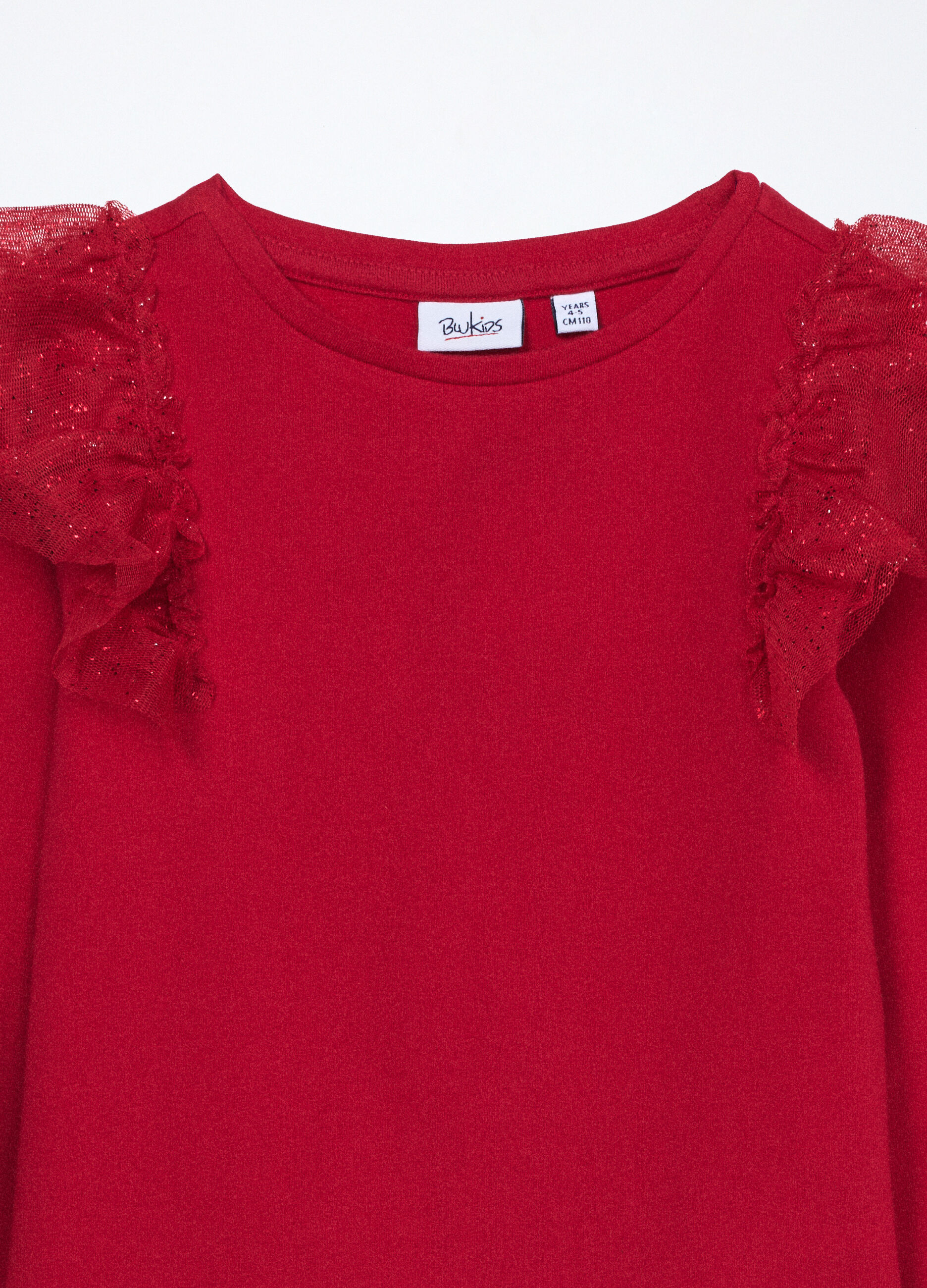T-shirt in jersey di cotone stretch bambina_2