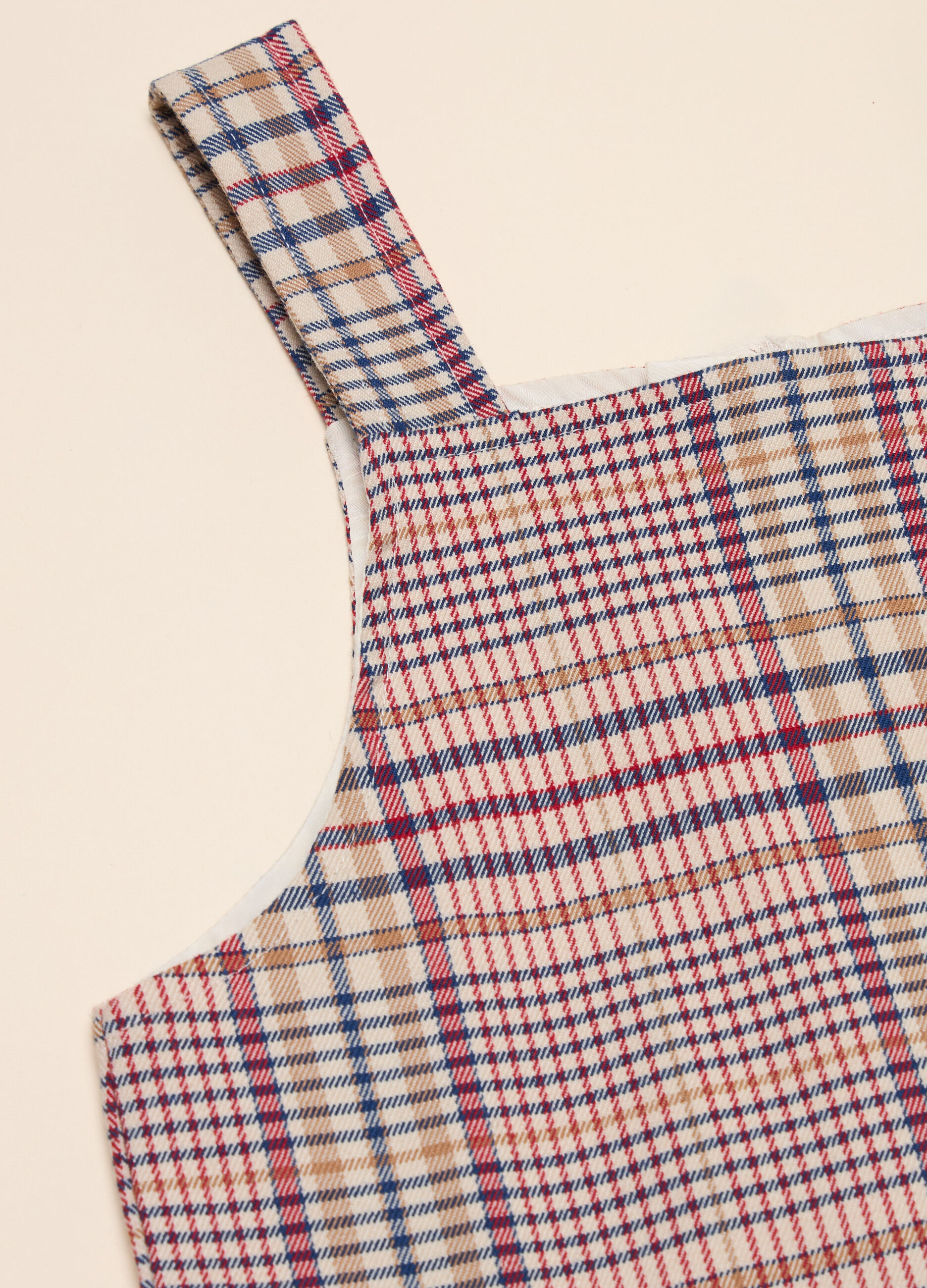 Vestito in twill di misto cotone_1