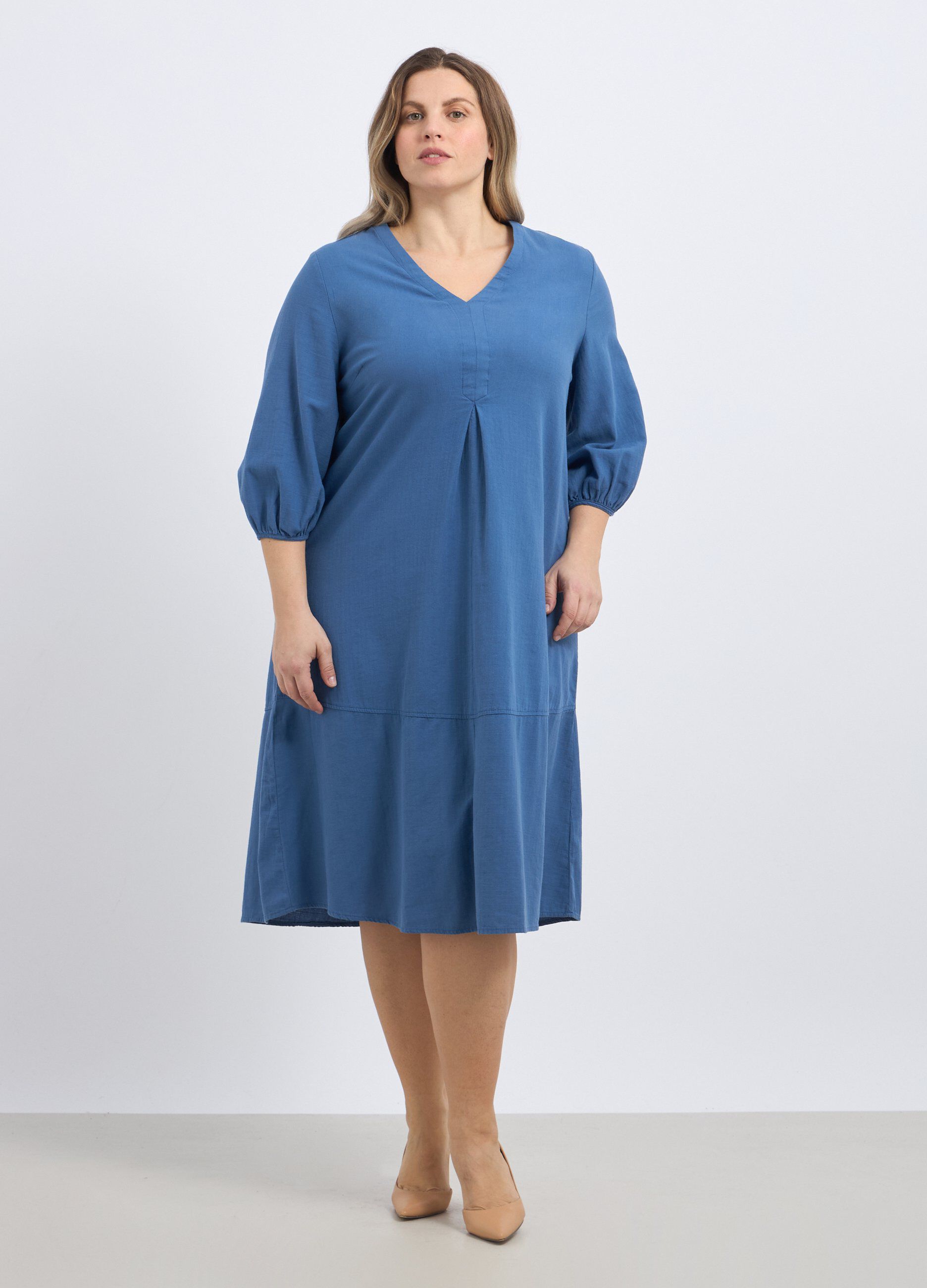 Abito in puro cotone donna curvy_0