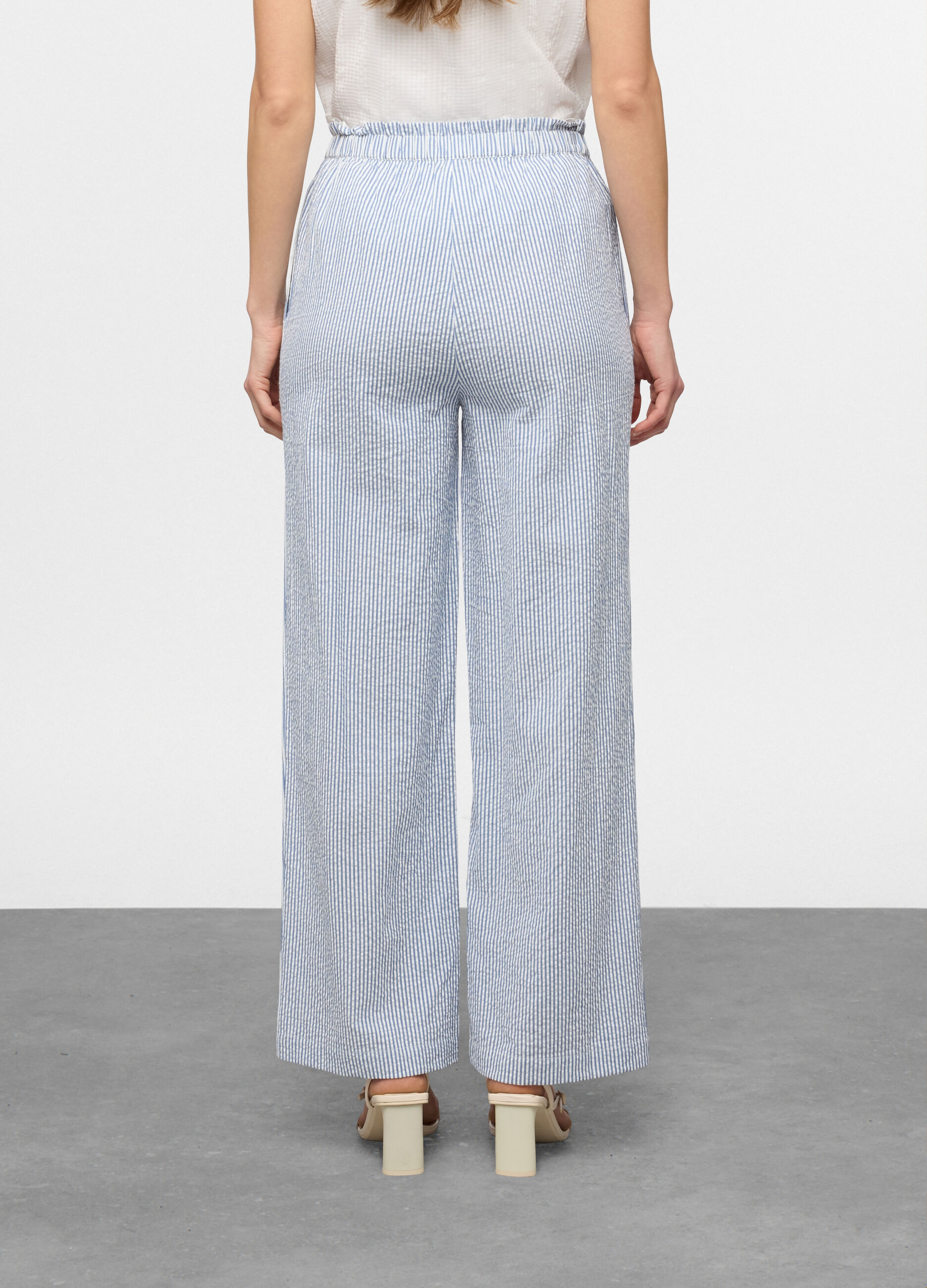 Joggers fit regular in puro cotone donna_1