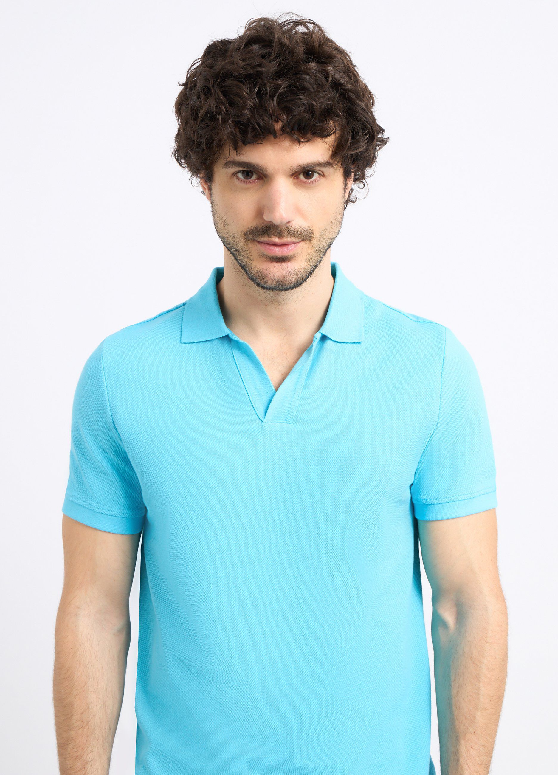 Polo in cotone piquet uomo_2