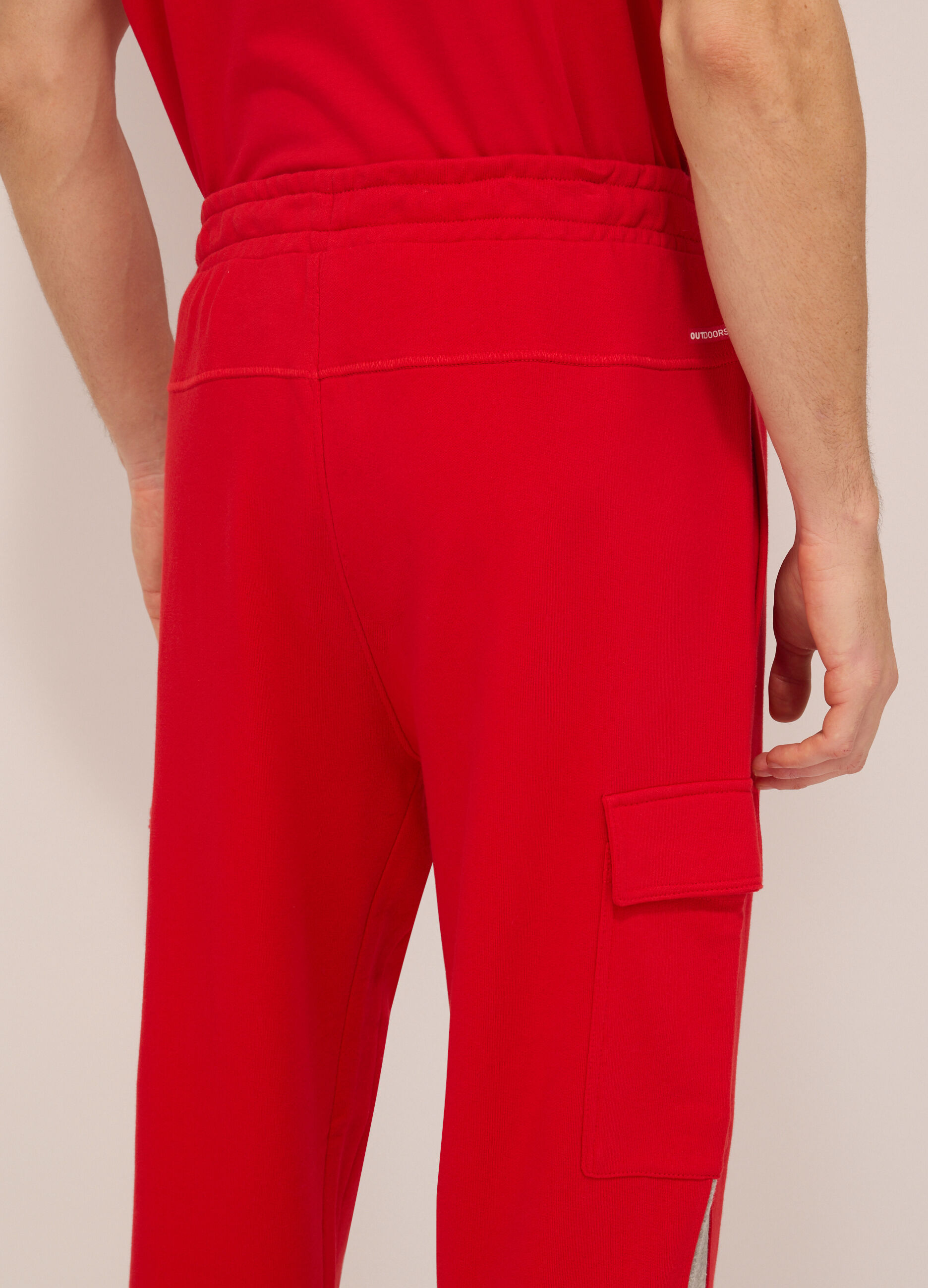 Jogger sportivi in misto cotone uomo_2