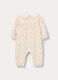 Tutina in french terry di cotone stretch neonata_1