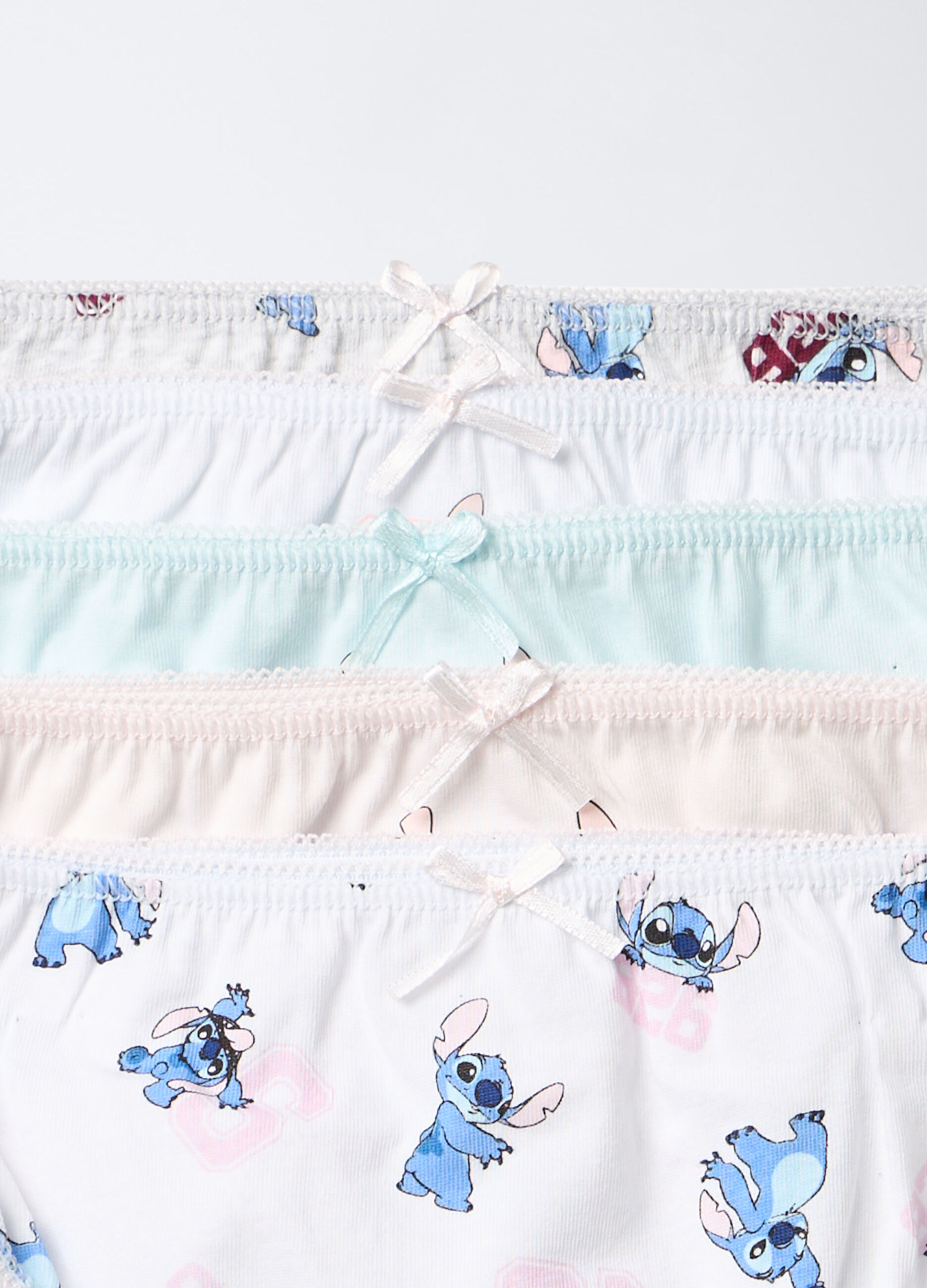 Pack 5 slip Disney in jersey di puro cotone bambina_3