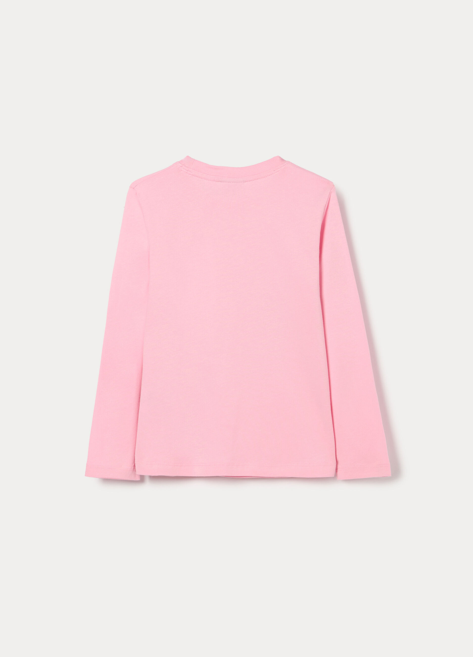 T-shirt in jersey di puro cotone bambina_1