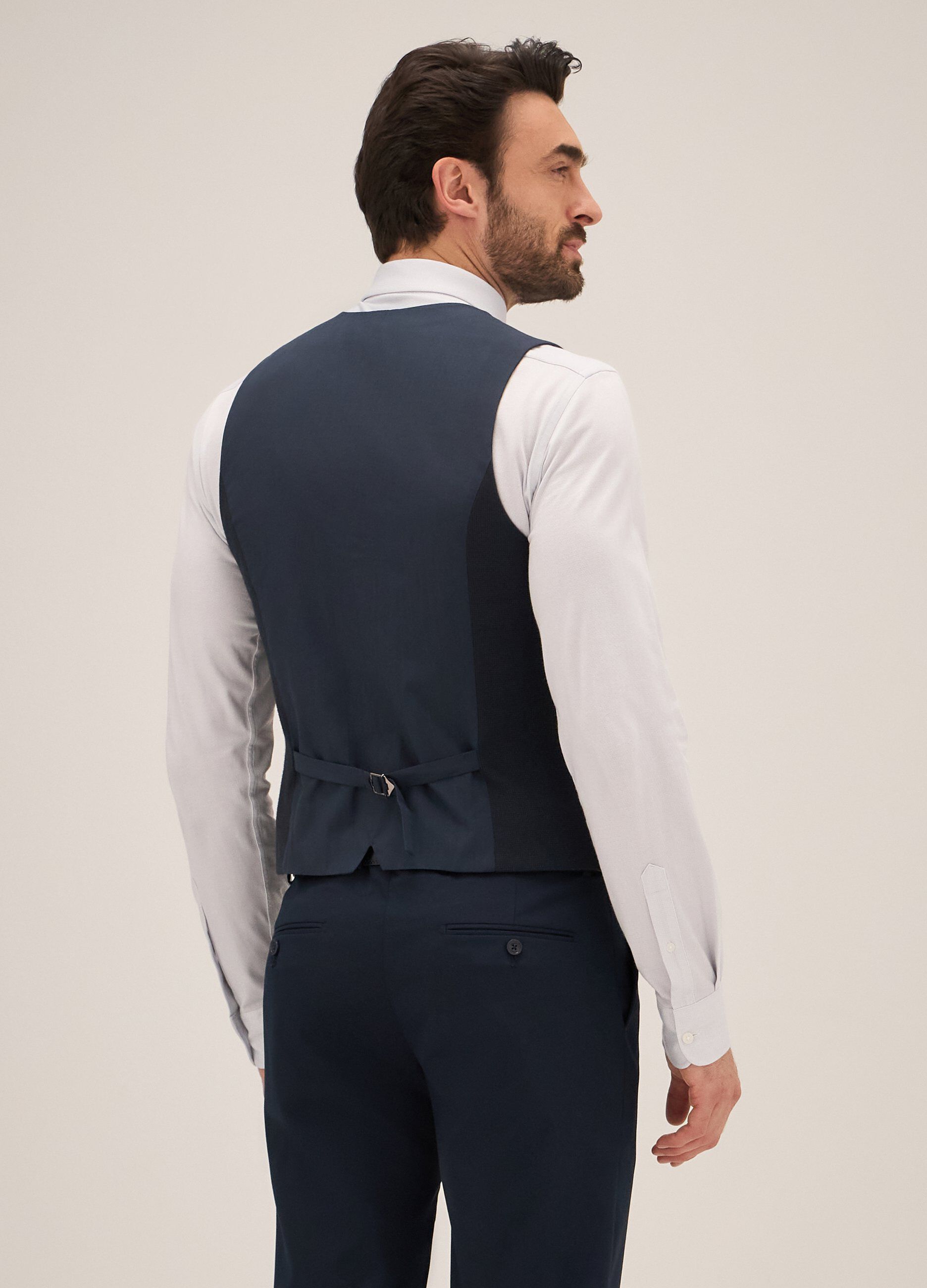 Gilet Rumford in misto cotone uomo_1