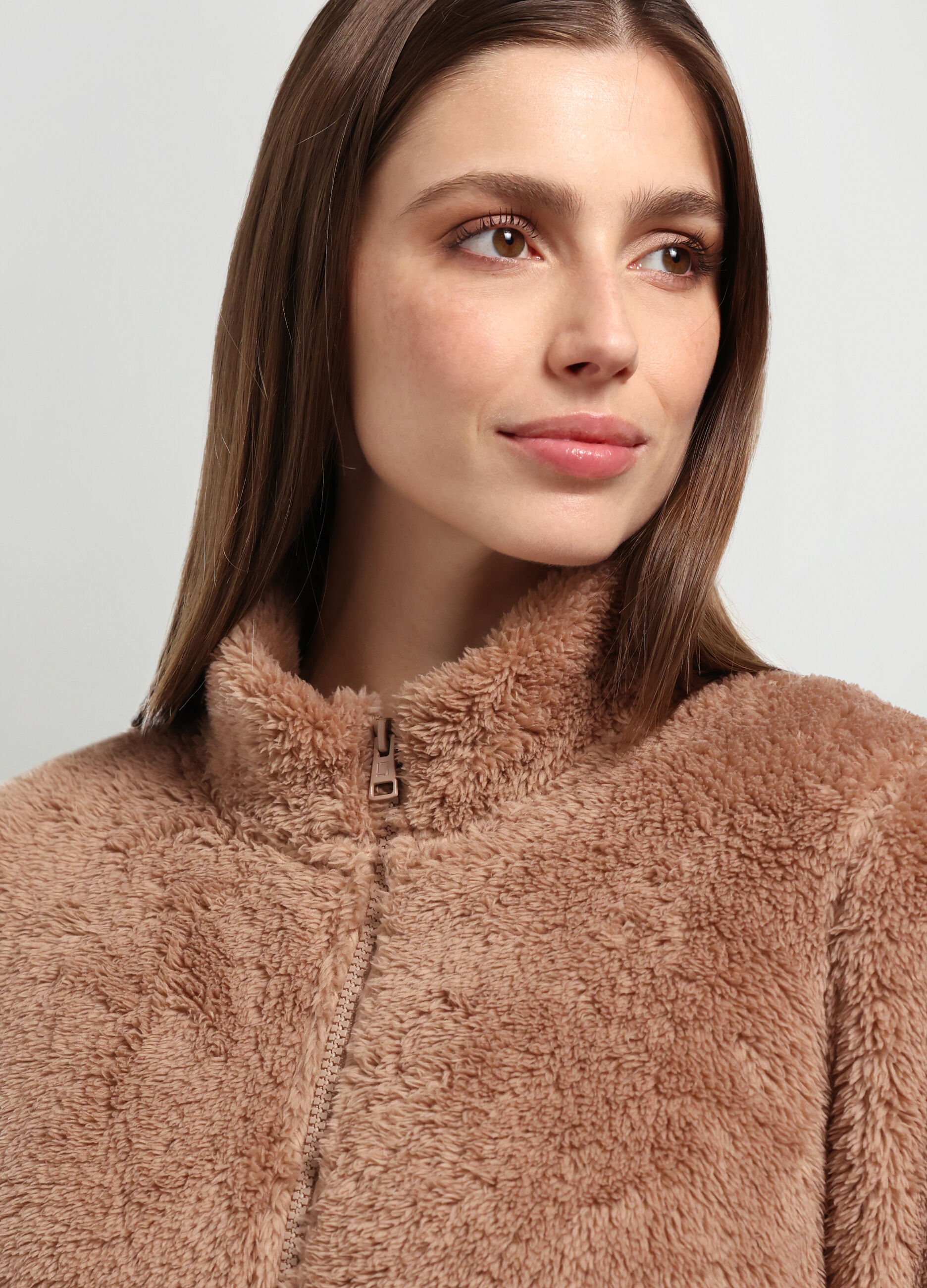 Giacca in sherpa donna_2