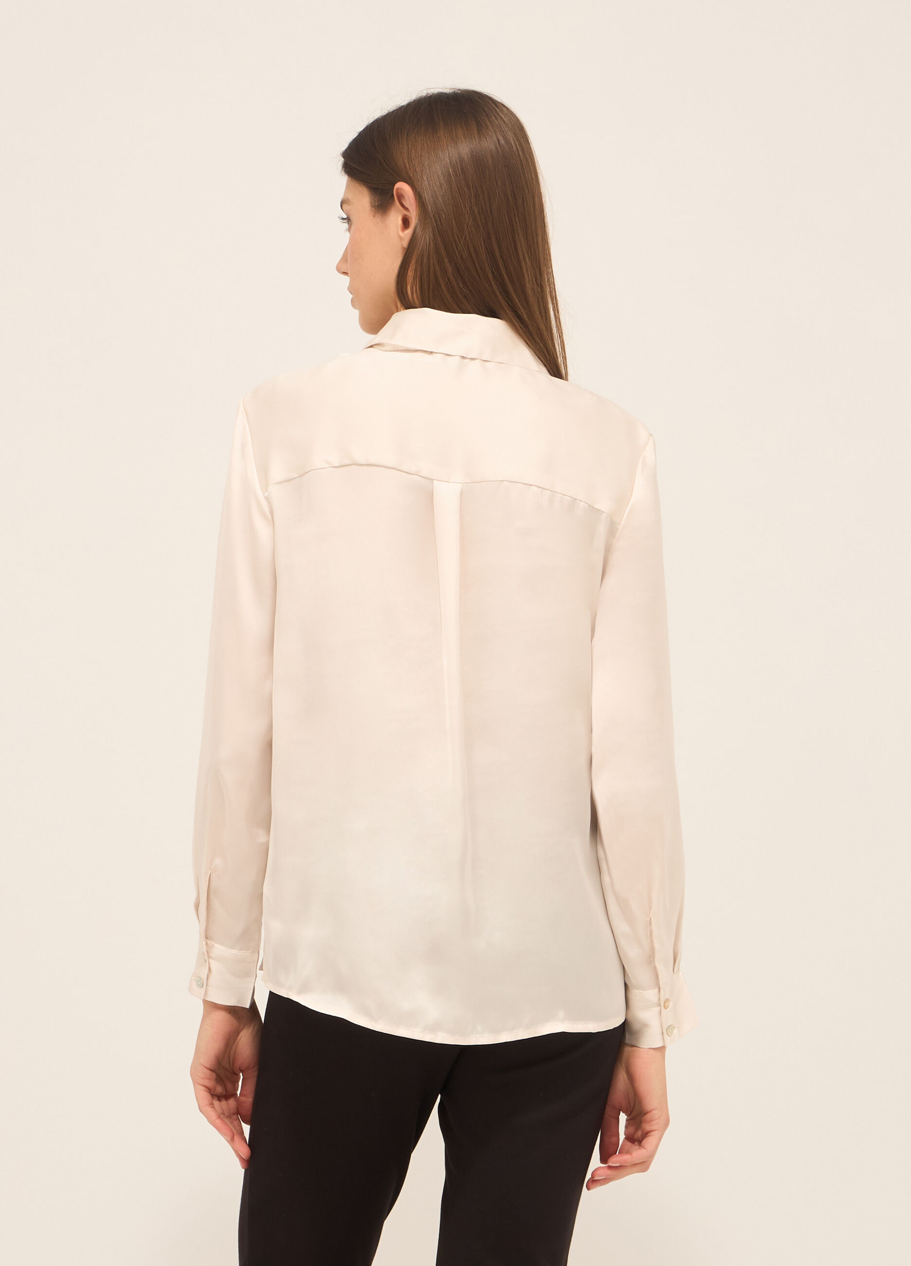 Camicia in raso donna_1