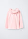 T-shirt in jersey di cotone stretch bimba_0