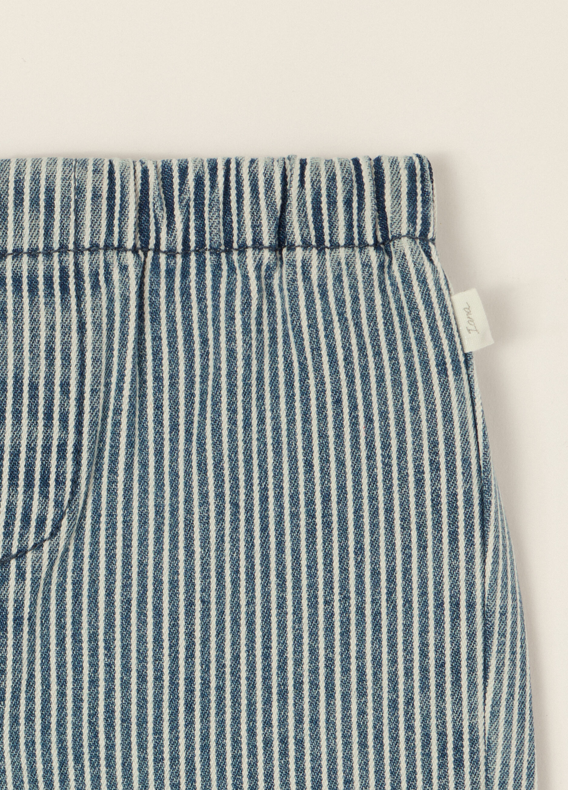 Pantaloni denim in misto cotone, viscosa e lyocell_2