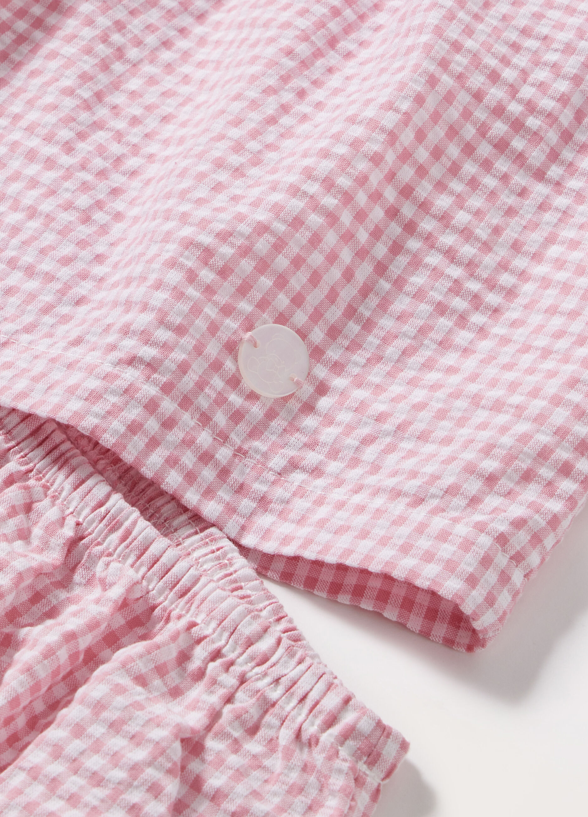 Set vestitino + shorts in misto cotone neonata_1