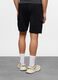 Pantaloncini cargo in felpa di cotone uomo_1
