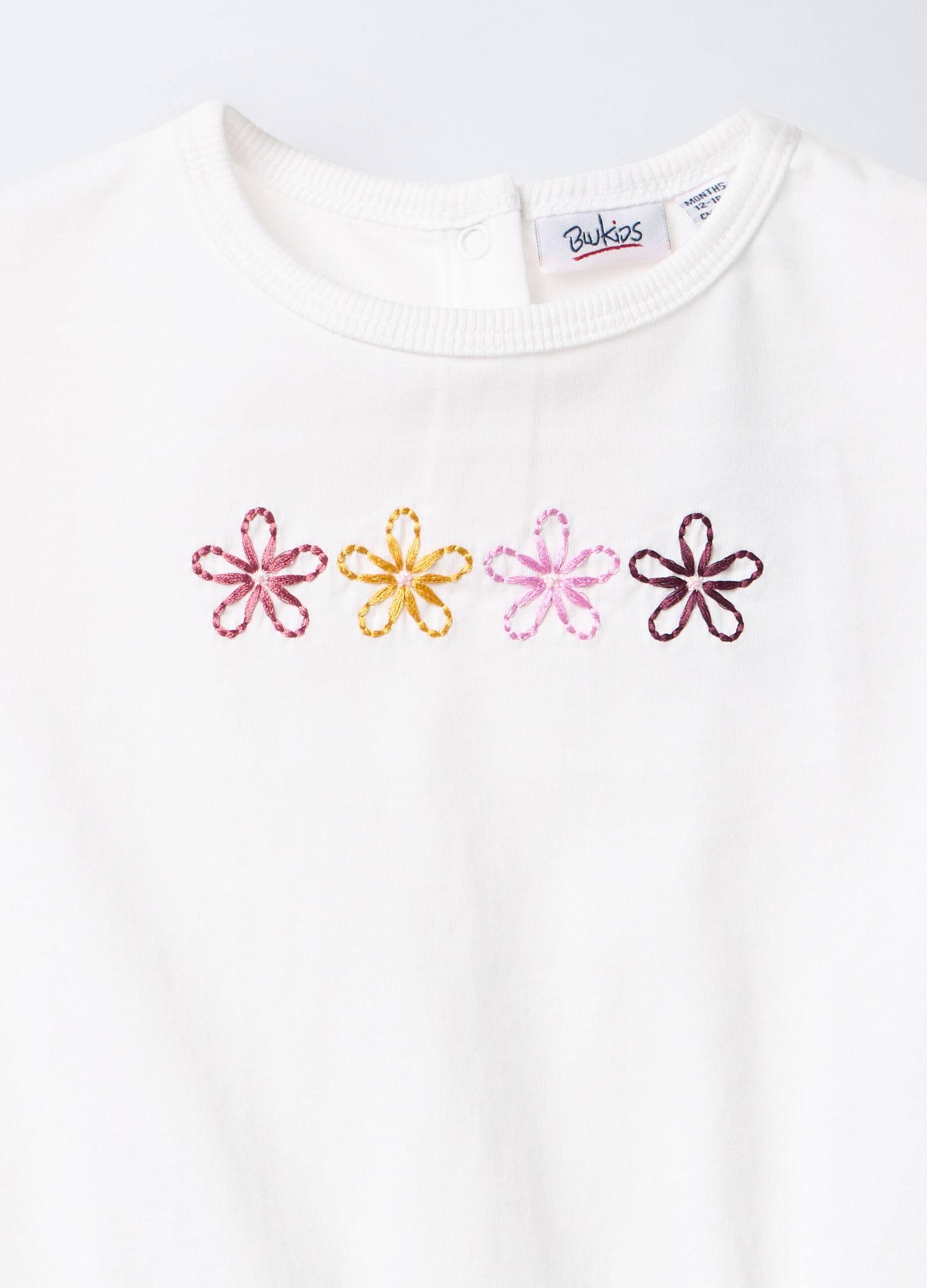 T-shirt in jersey di puro cotone bimba_2