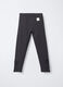 Leggings in cotone garzato stretch Fit Slim bambina_0