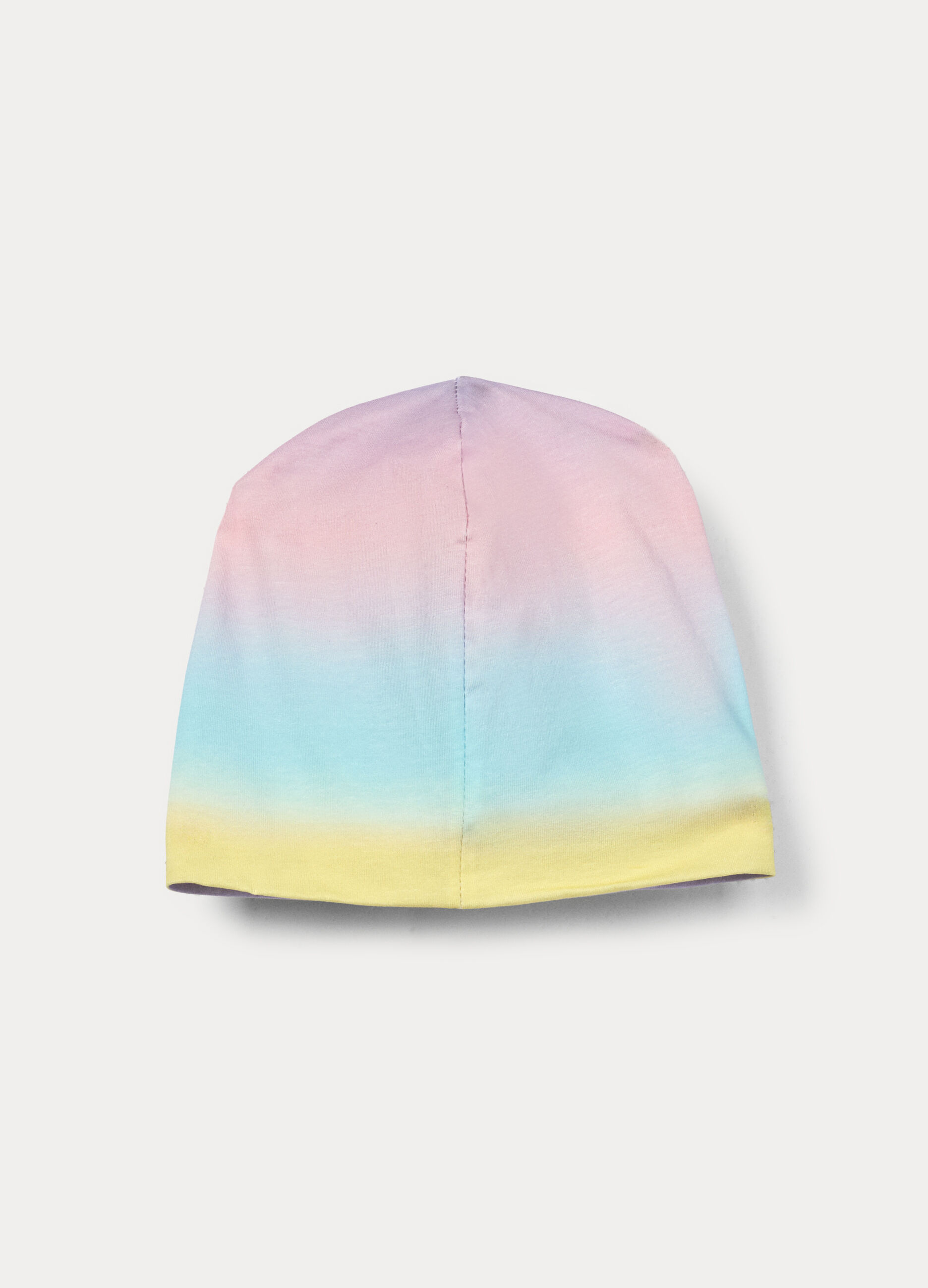 Berretto in french terry di cotone stretch_1