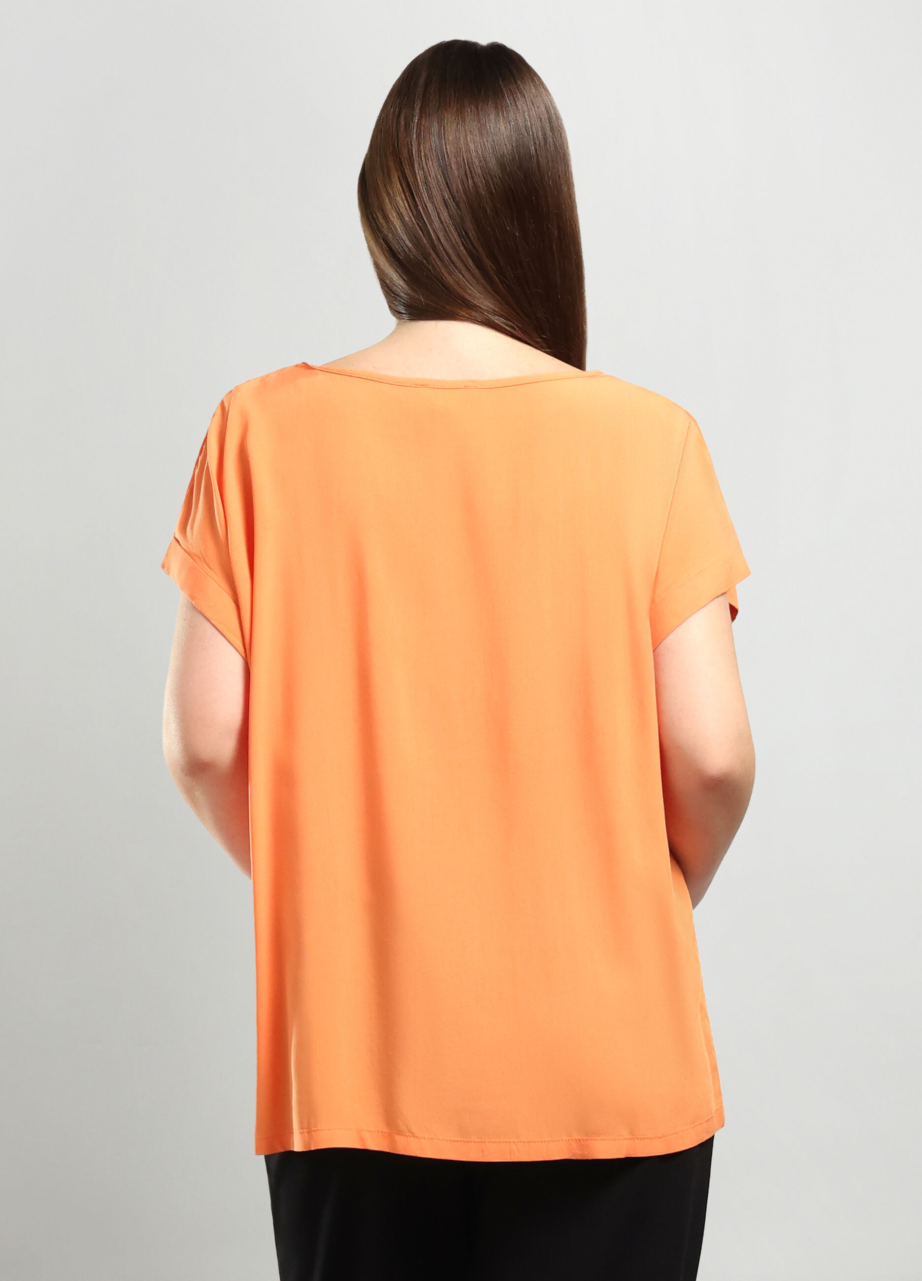 Blusa in pura viscosa donna curvy_1