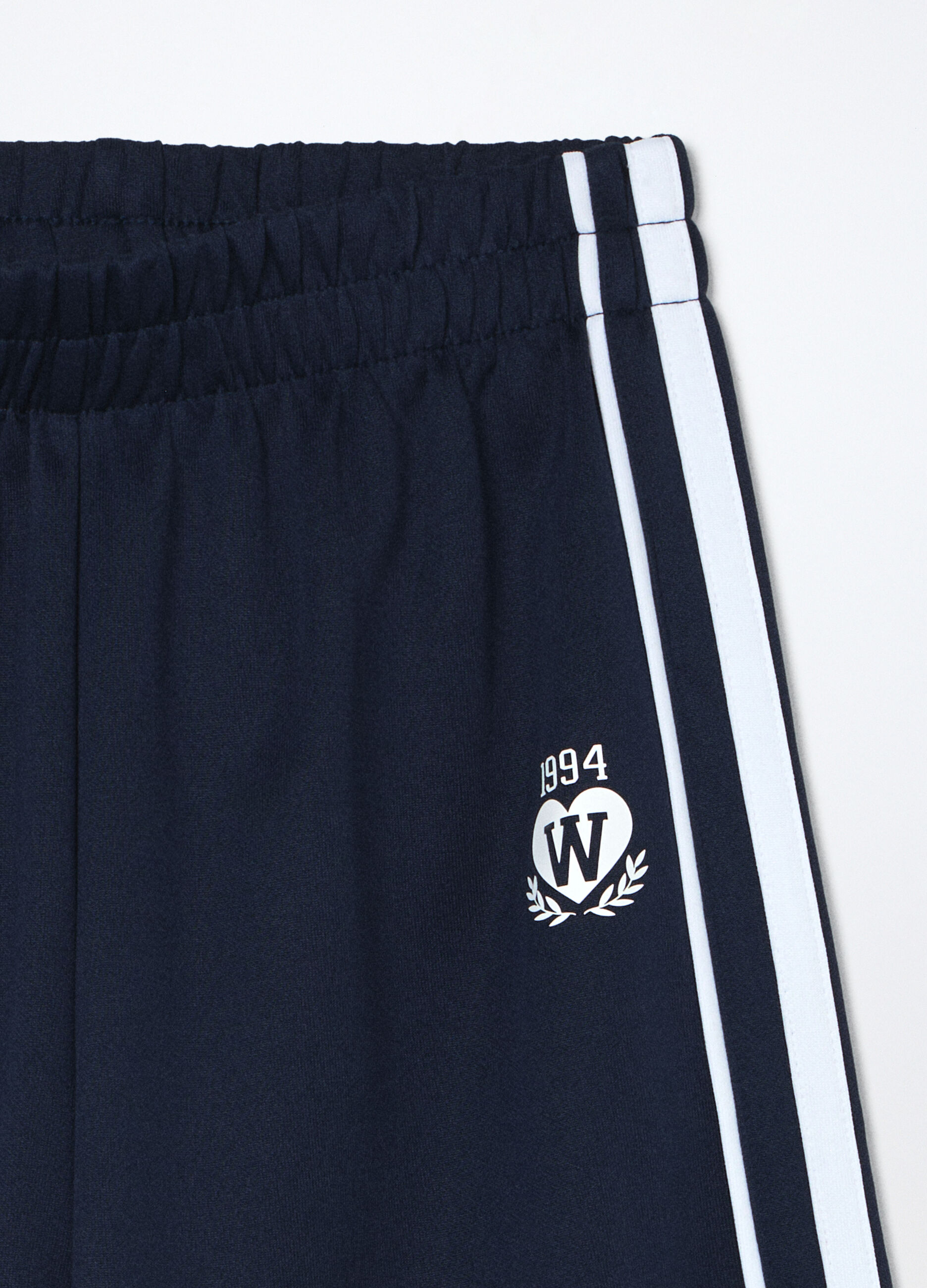 Jogger con vita elasticizzata ragazza_2