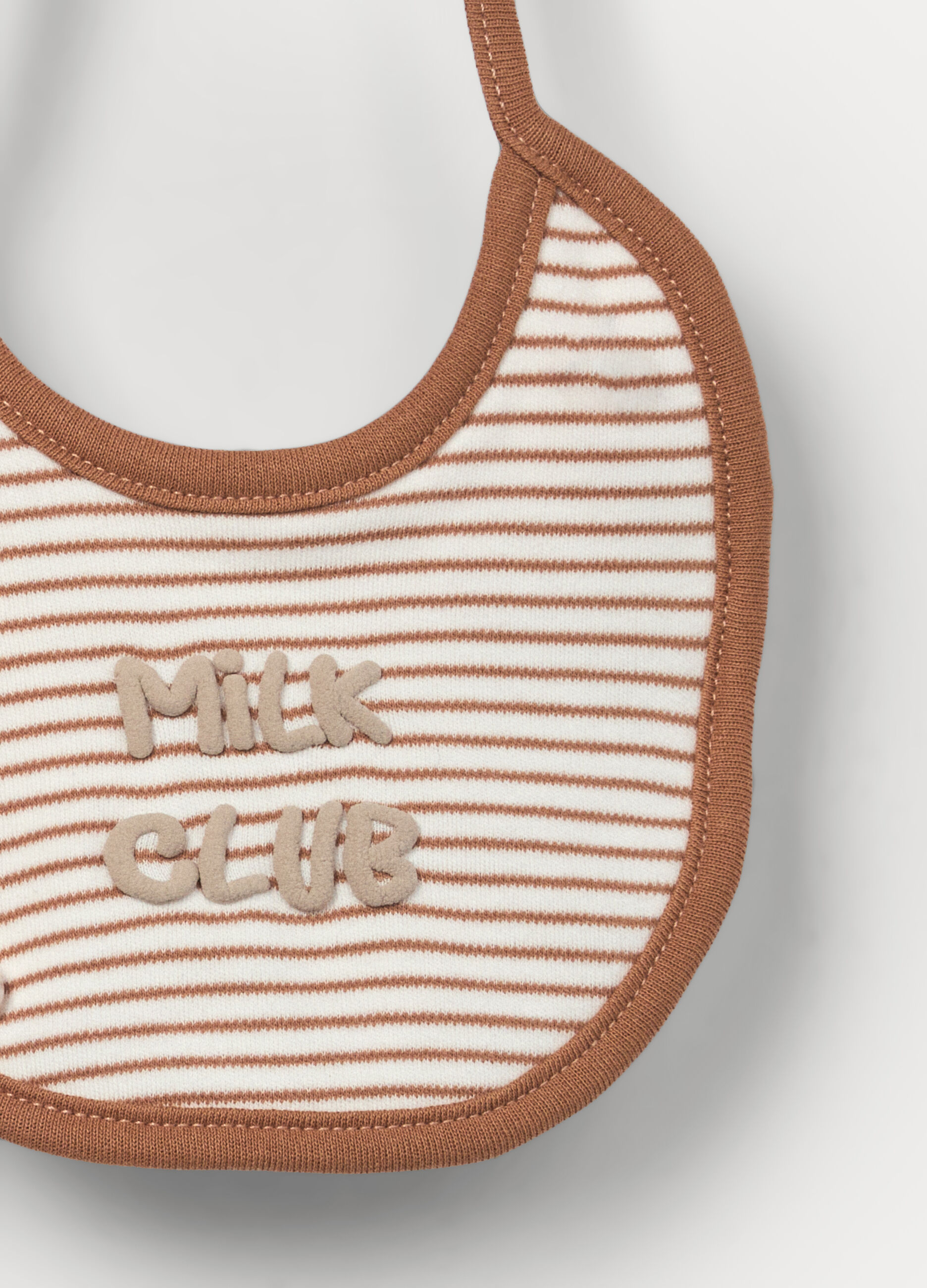 Pack 2 bavaglini in interlock di puro cotone neonata_2