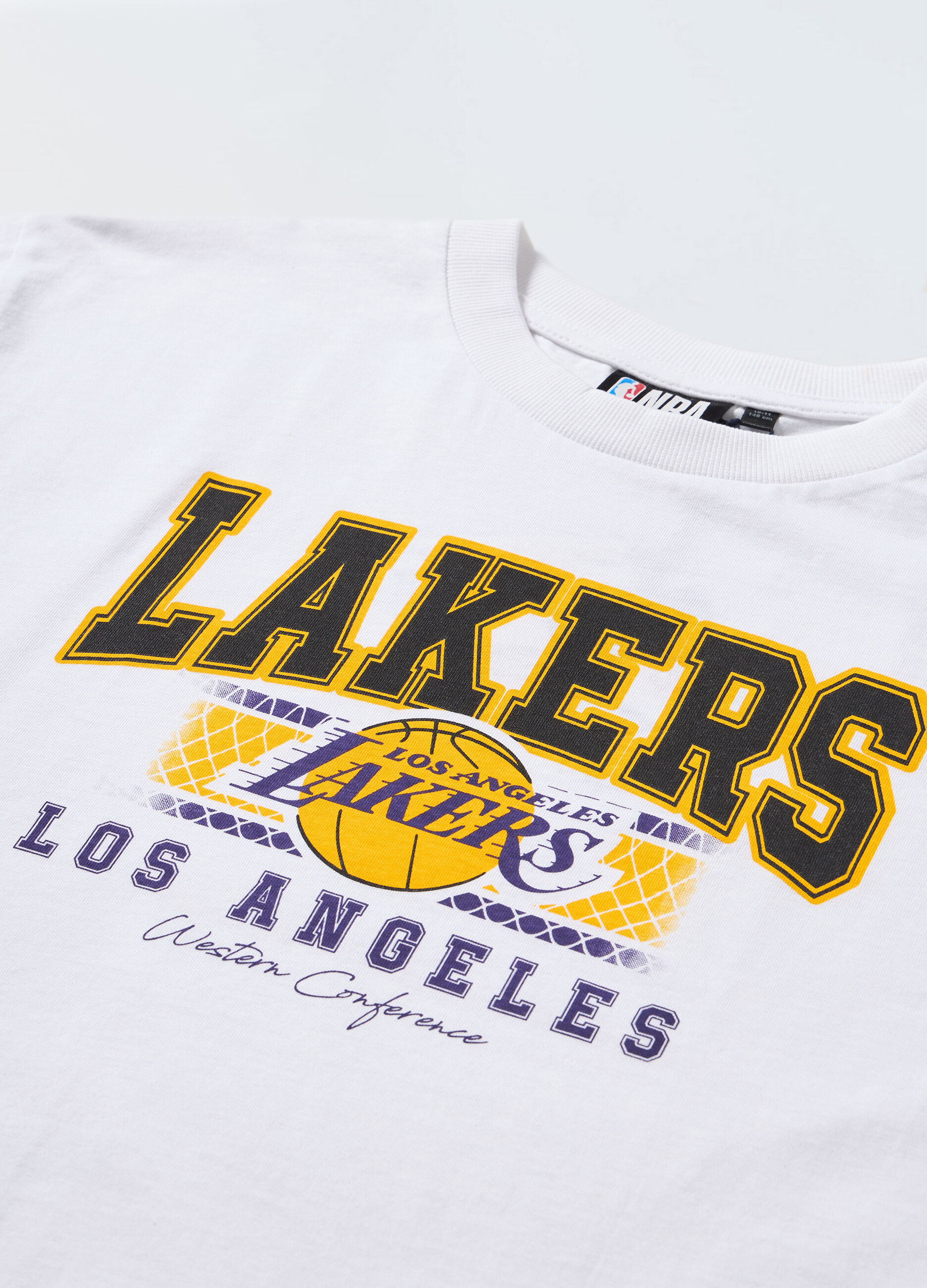 T-shirt NBA a maniche corte in puro cotone ragazzo_1