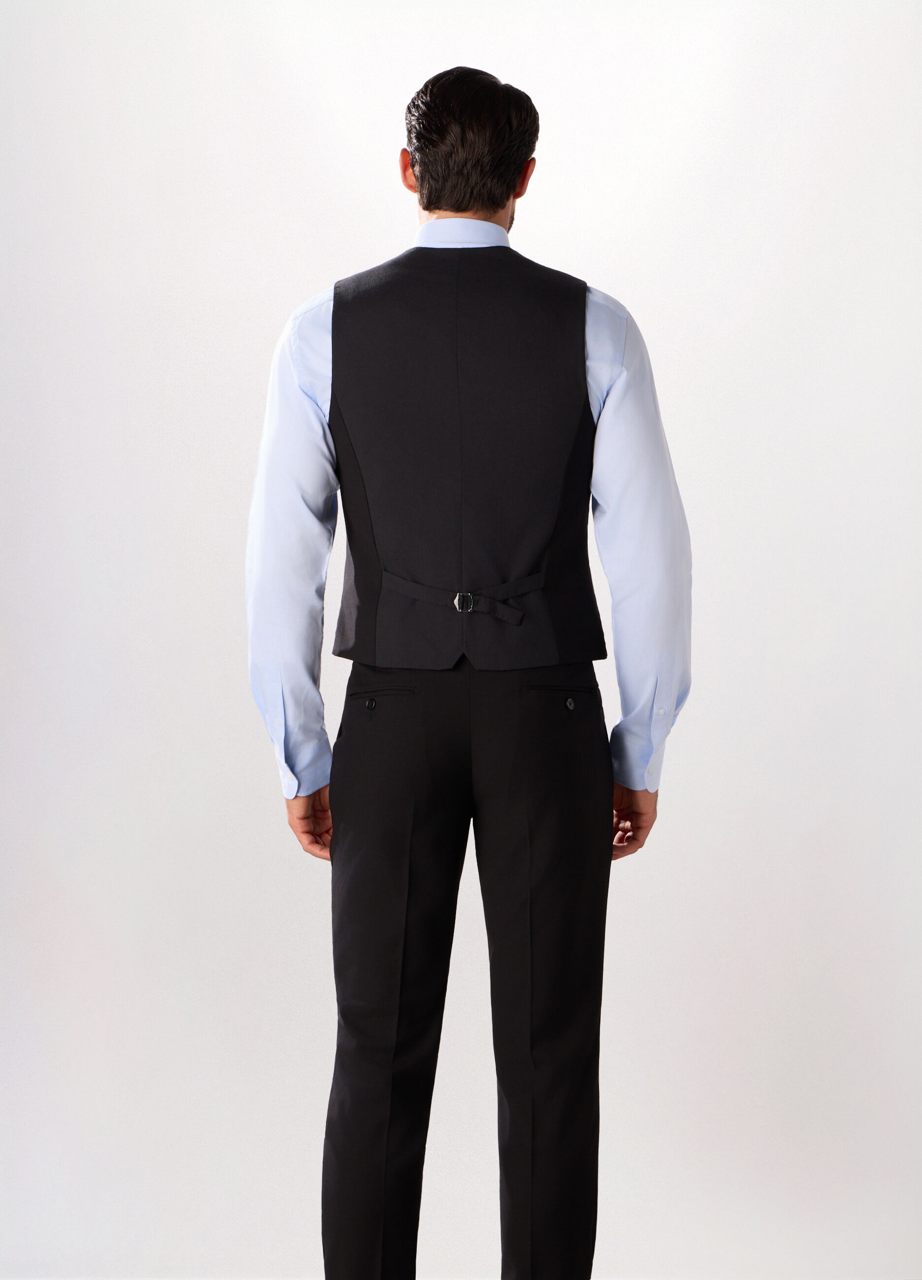 Gilet in tessuto stretch uomo_1