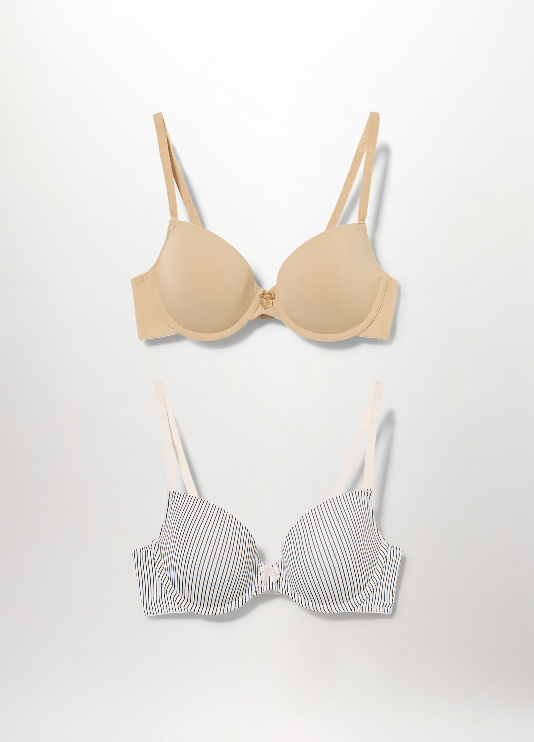 Pack 2 reggiseni imbottiti in microfibra_0