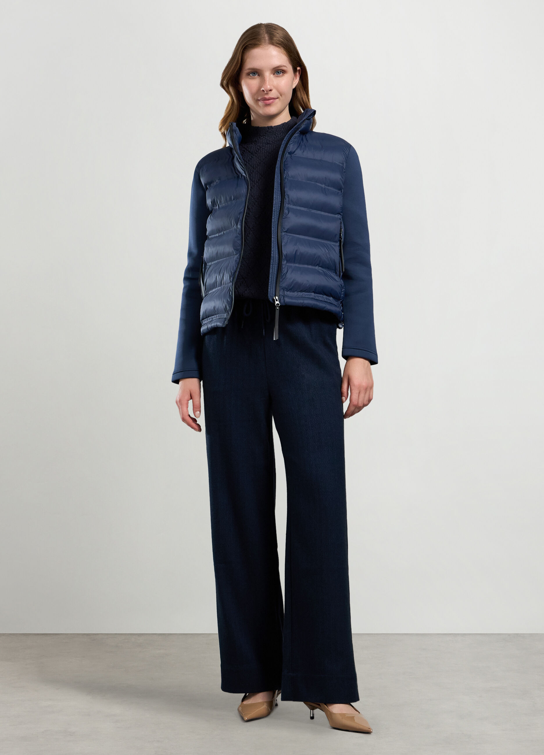 Giubbino imbottito full zip donna_0