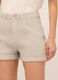 Shorts fit regular in denim di cotone stretch donna_3