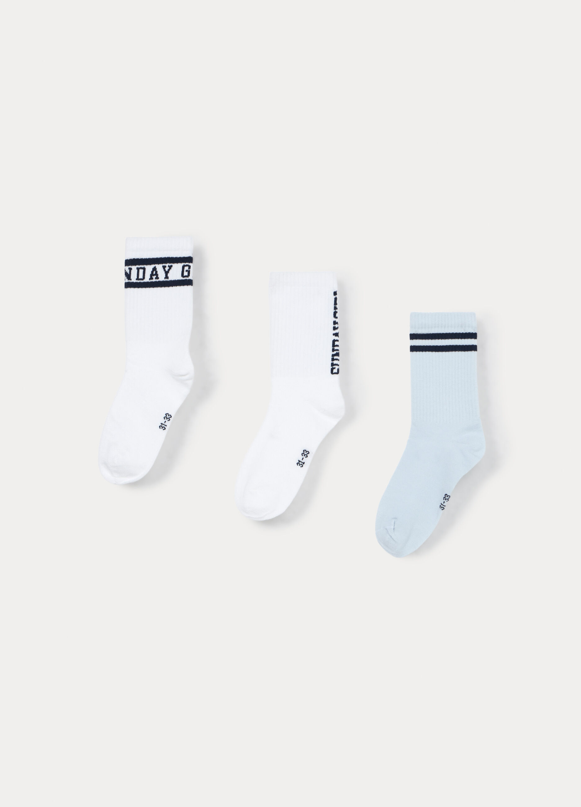 Pack 3 calze misto cotone stretch _1