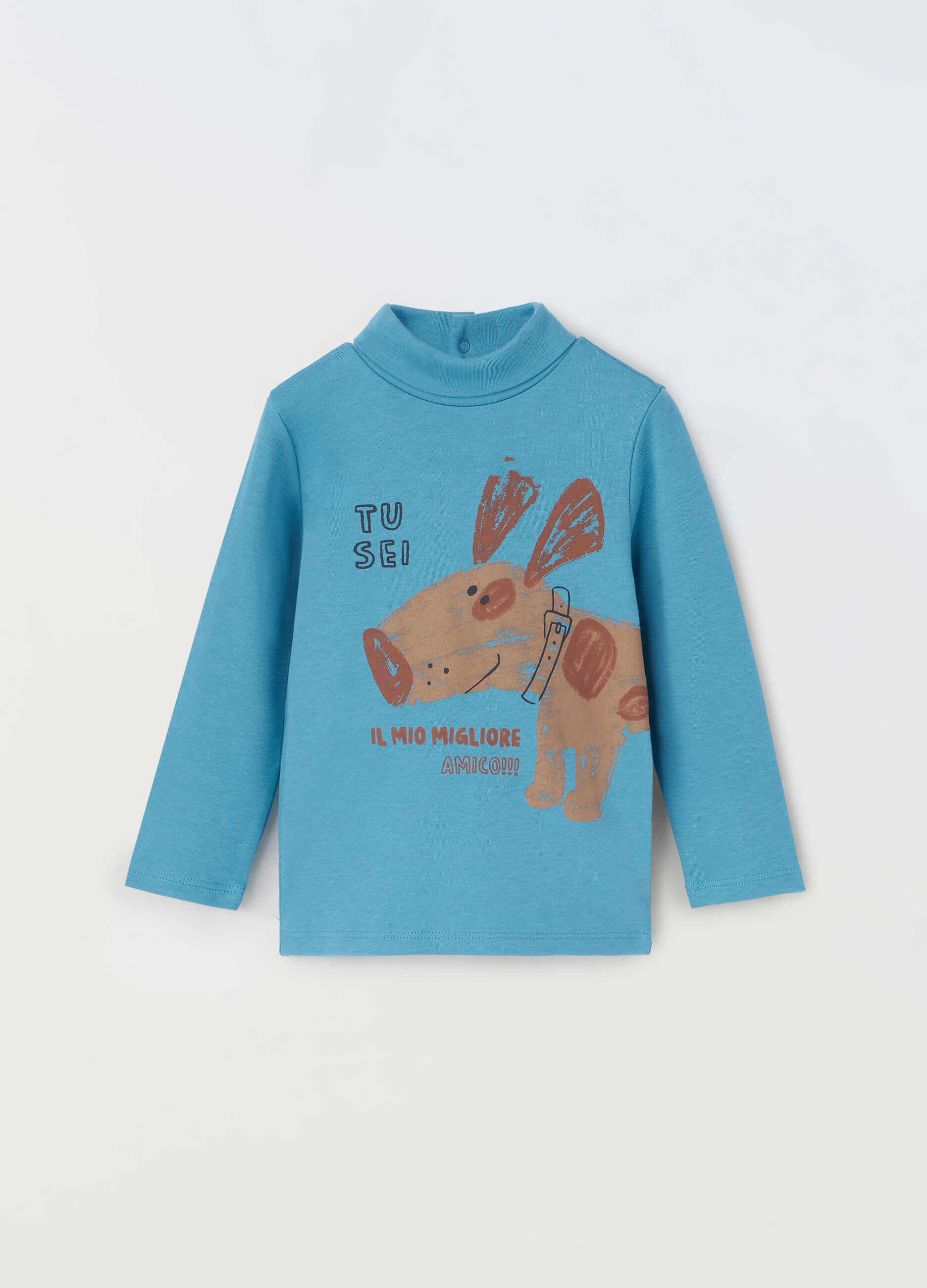 T-shirt in puro cotone neonato_0
