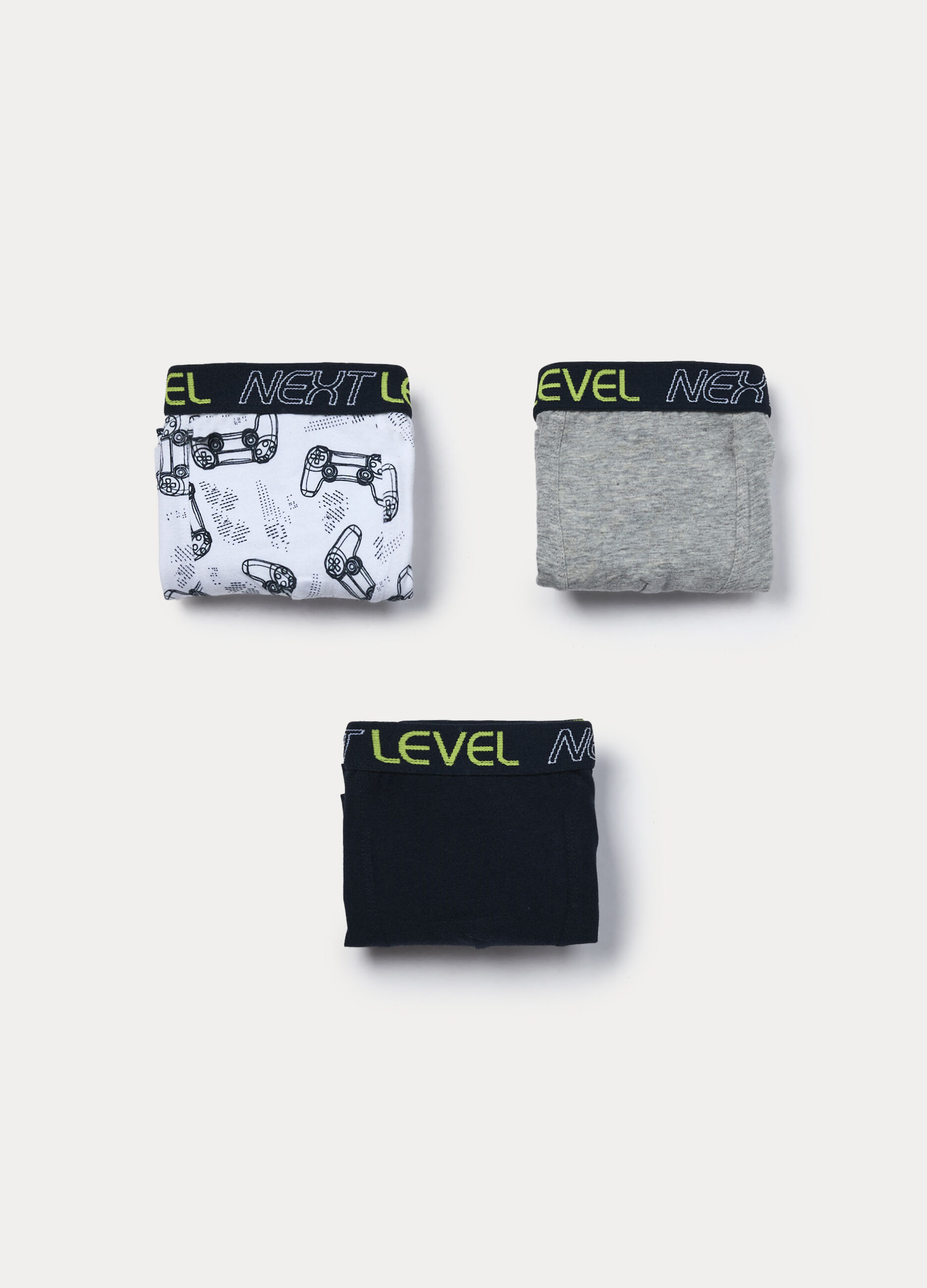 Pack 3 boxer in jersey di cotone stretch ragazzo_0