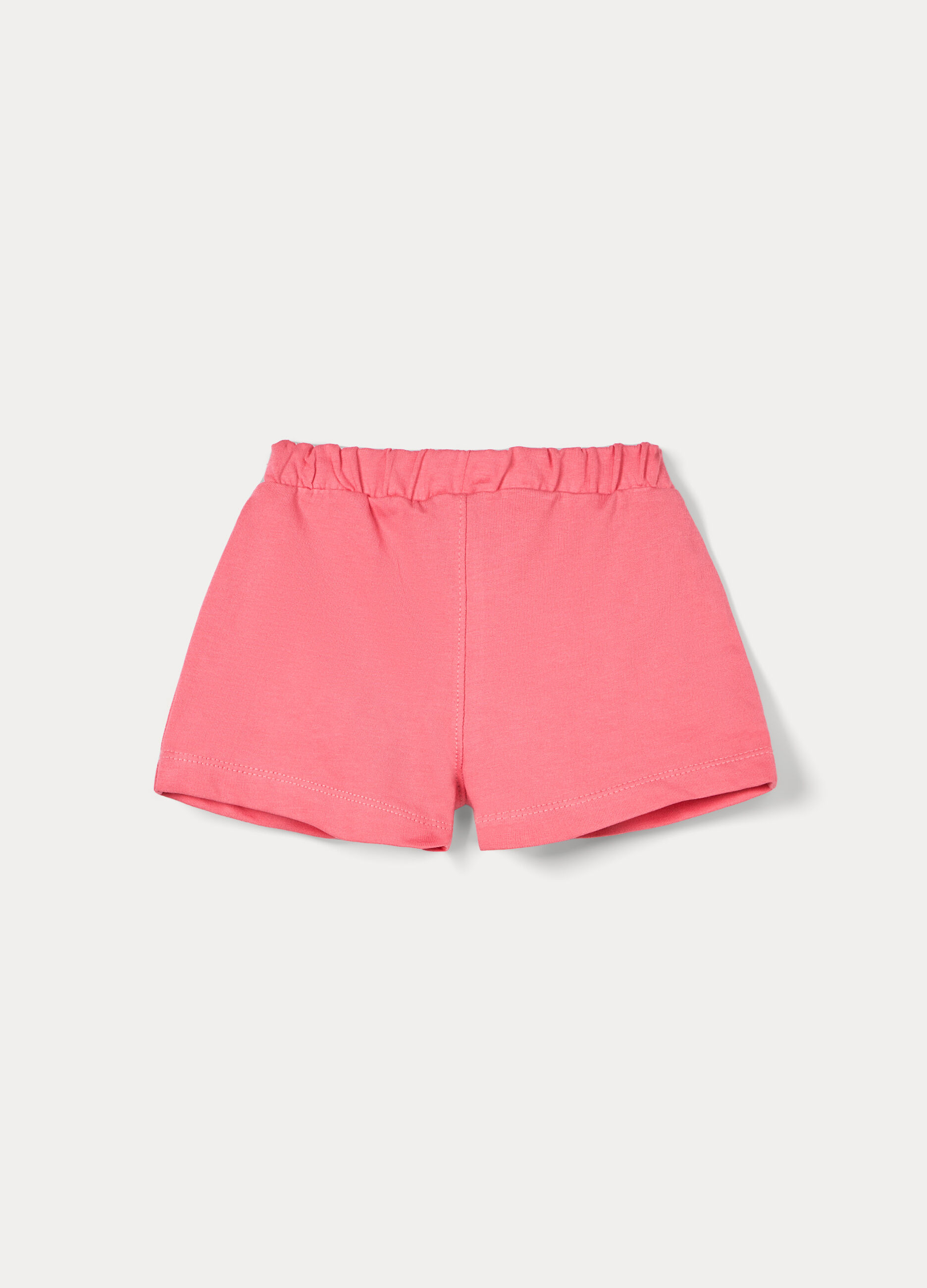 Short in french terry di puro cotone bimba_1