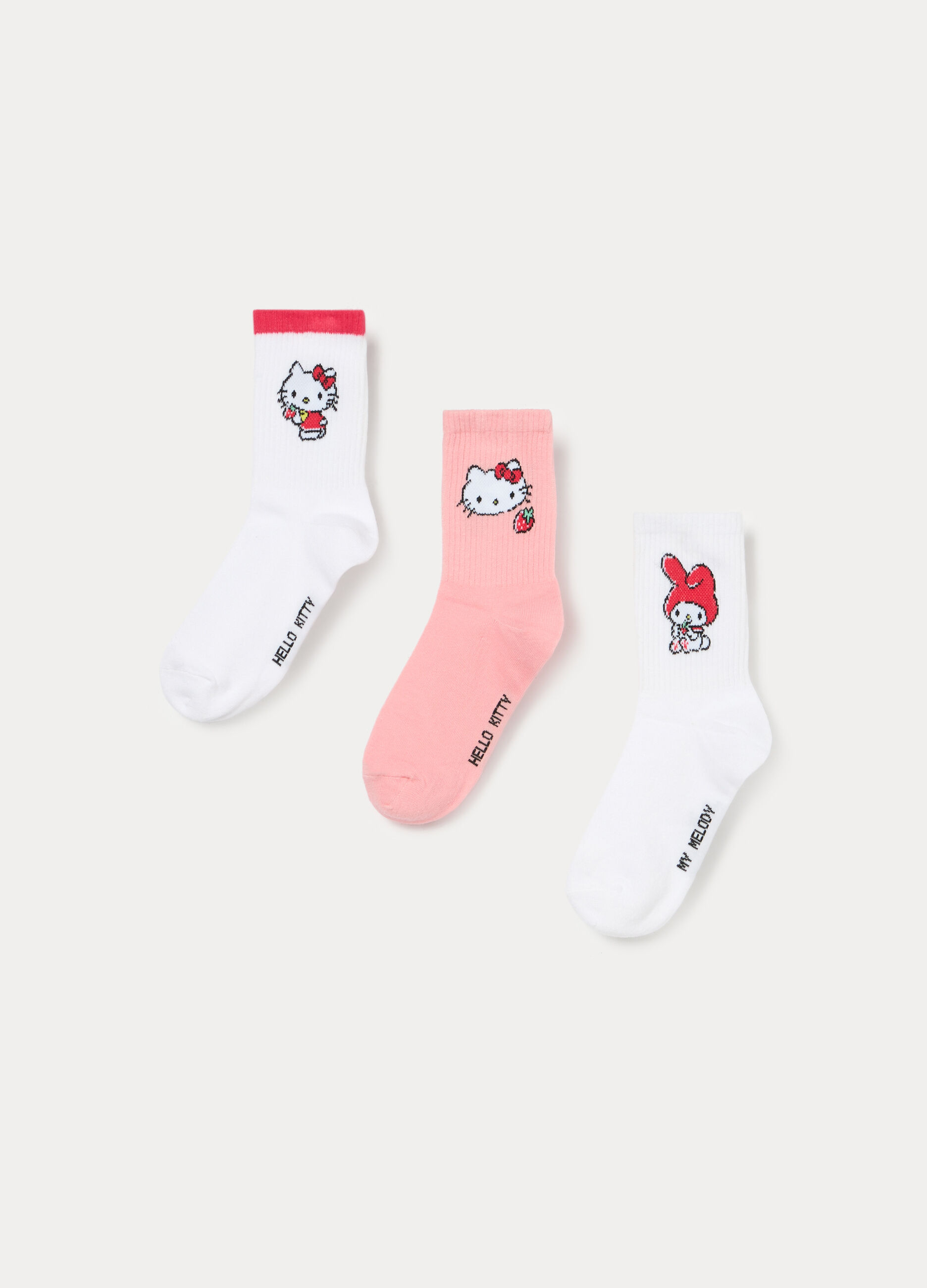 Pack 3 calze Hello Kitty misto cotone_1