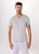 Maglietta intima scollo a V in misto cotone uomo_0