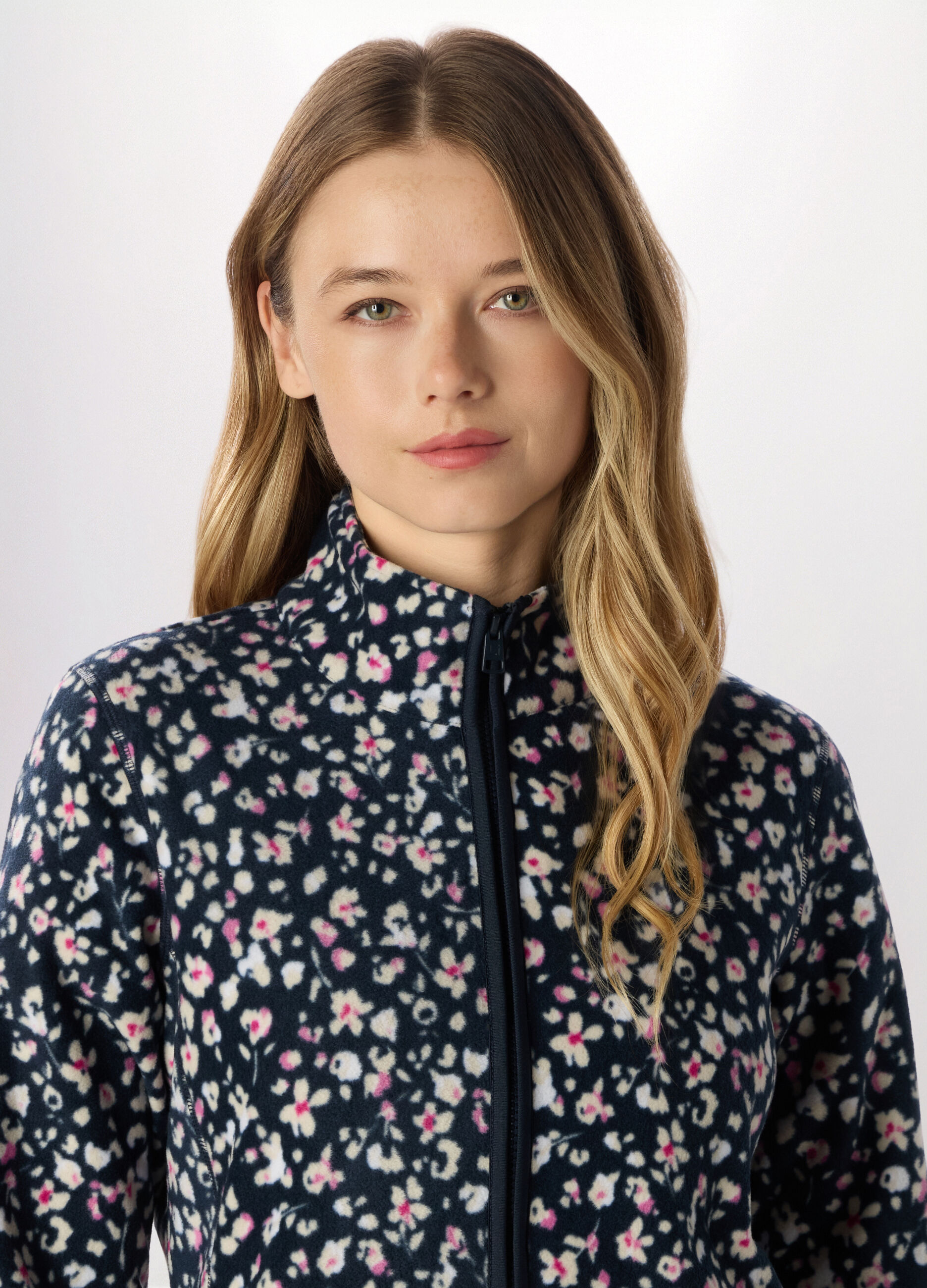 Felpa full zip in pile donna Holistic fitness_2