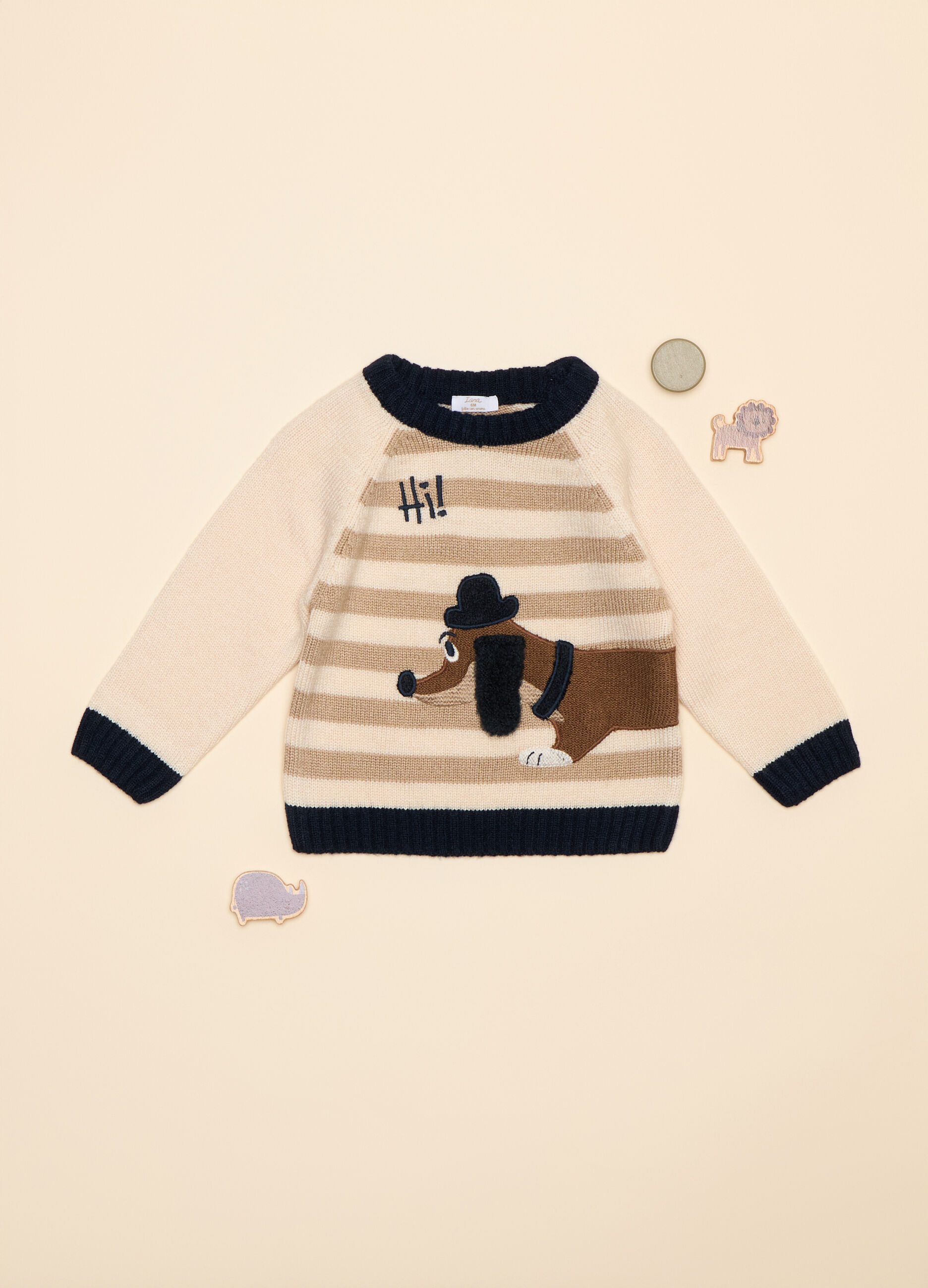 Tricot girocollo in misto lana_0