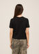 T-shirt in jersey di cotone stretch donna_1