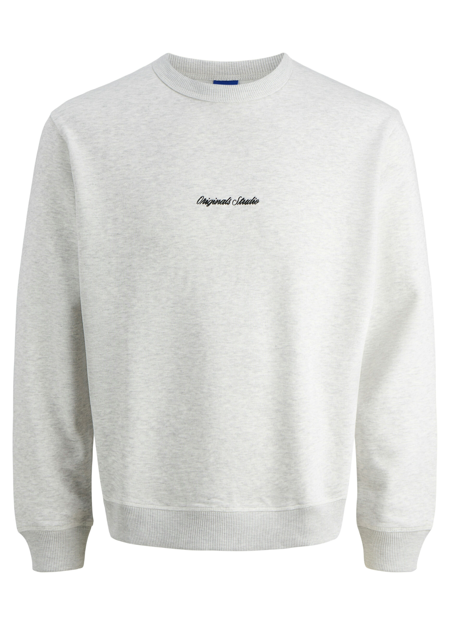 Felpa girocollo  oversize con logo uomo_6