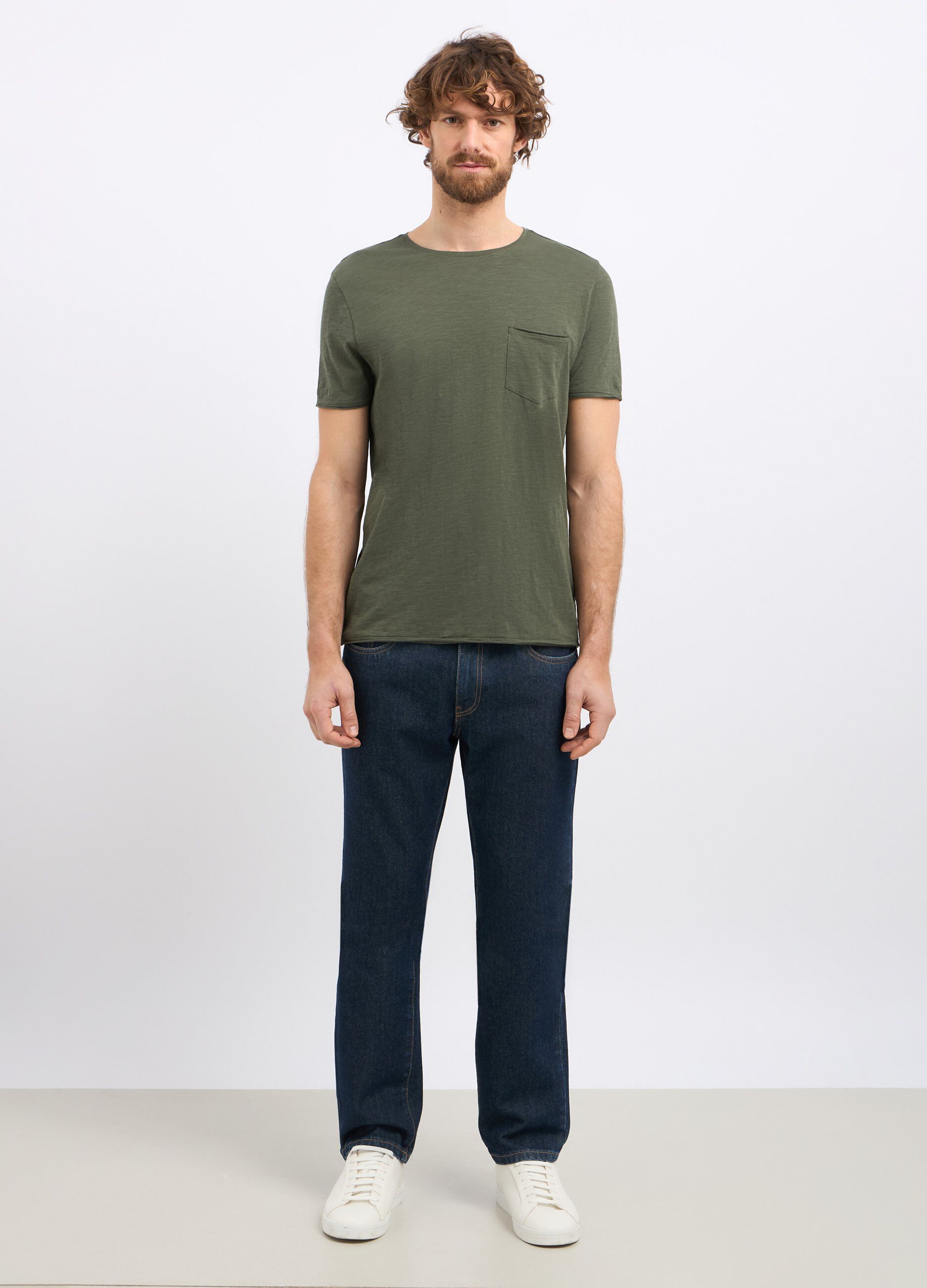 Jeans in puro cotone uomo_0