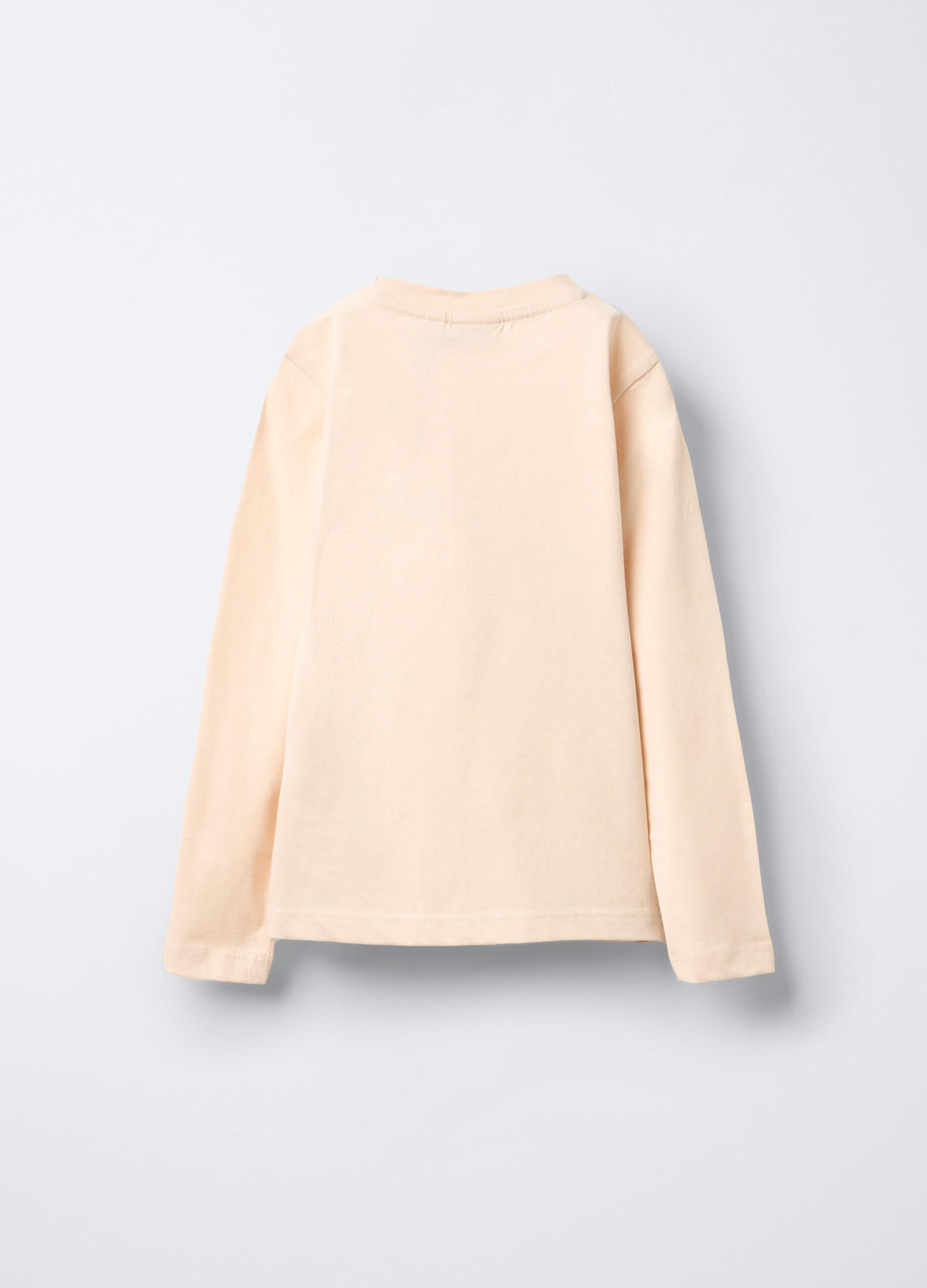 T-shirt in jersey di puro cotone bambina_1