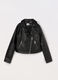 Giacca in eco pelle ragazza_0