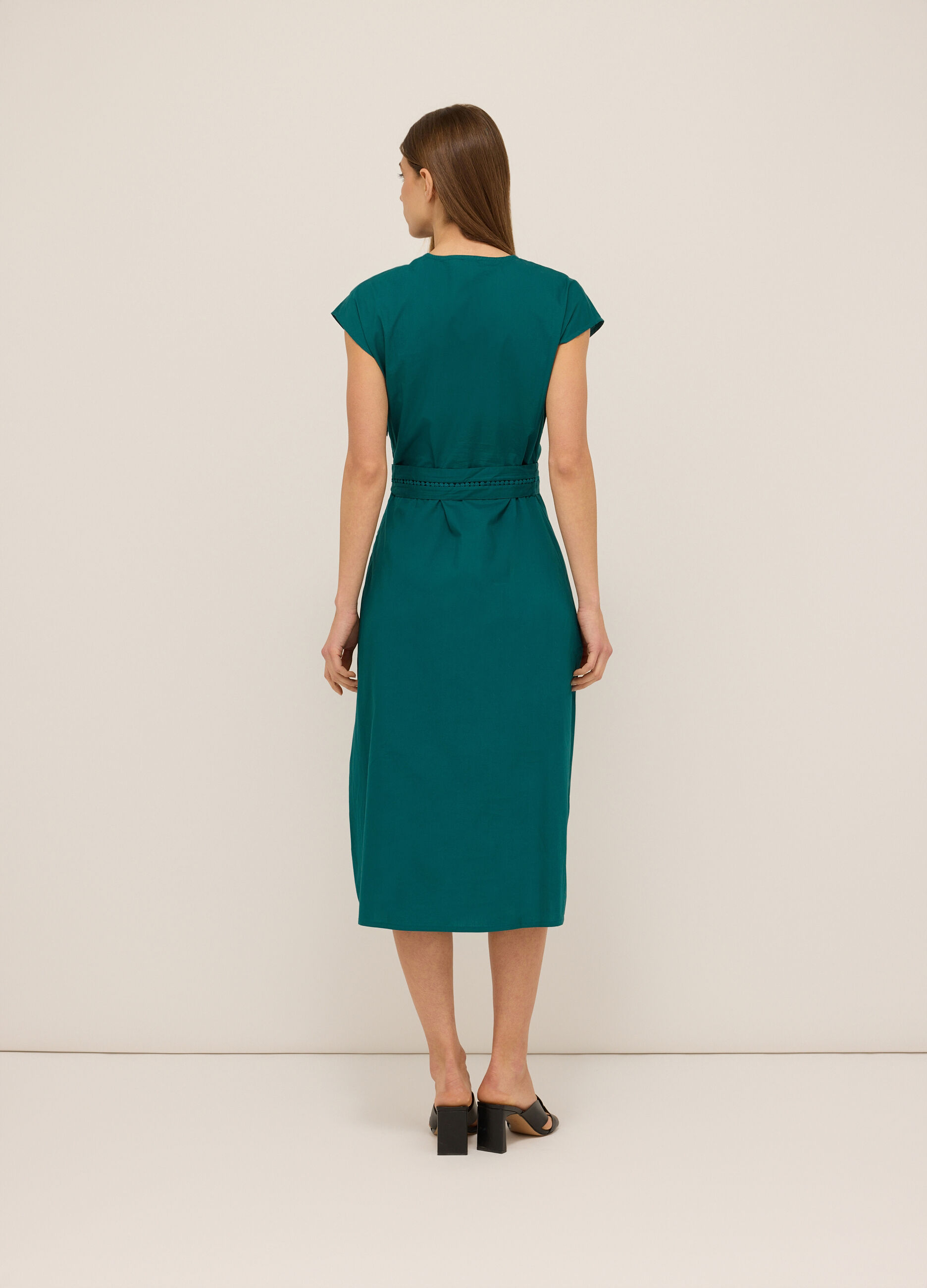 Abito lungo in puro cotone donna_1