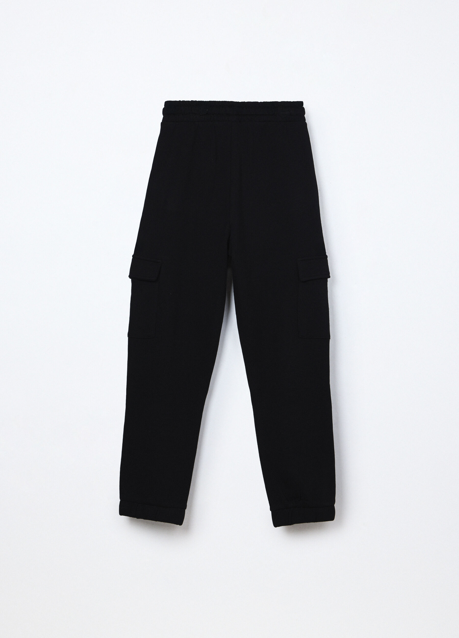 Jogger in french terry di puro cotone ragazza_1