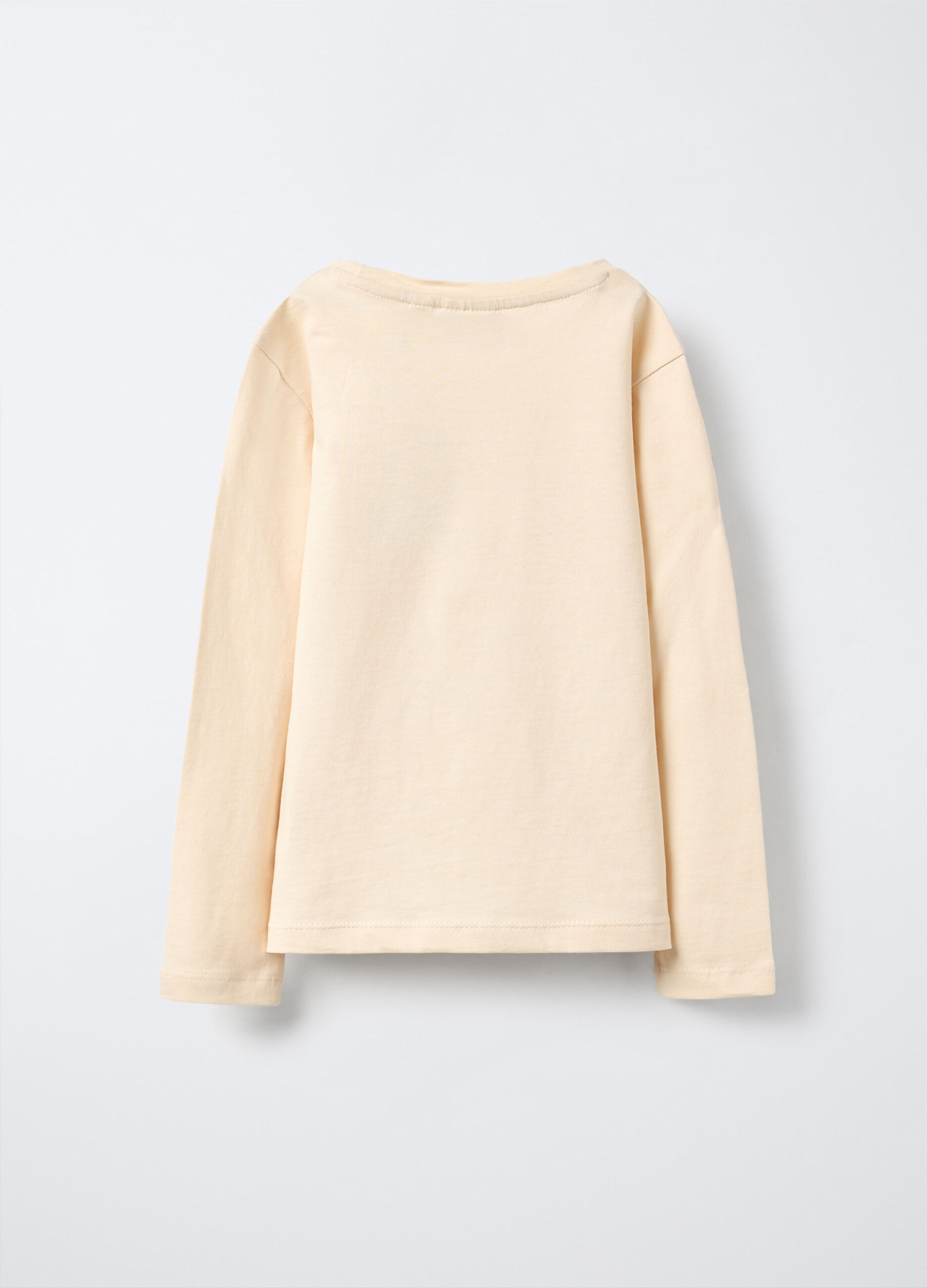 T-shirt in jersey di puro cotone bambina_1