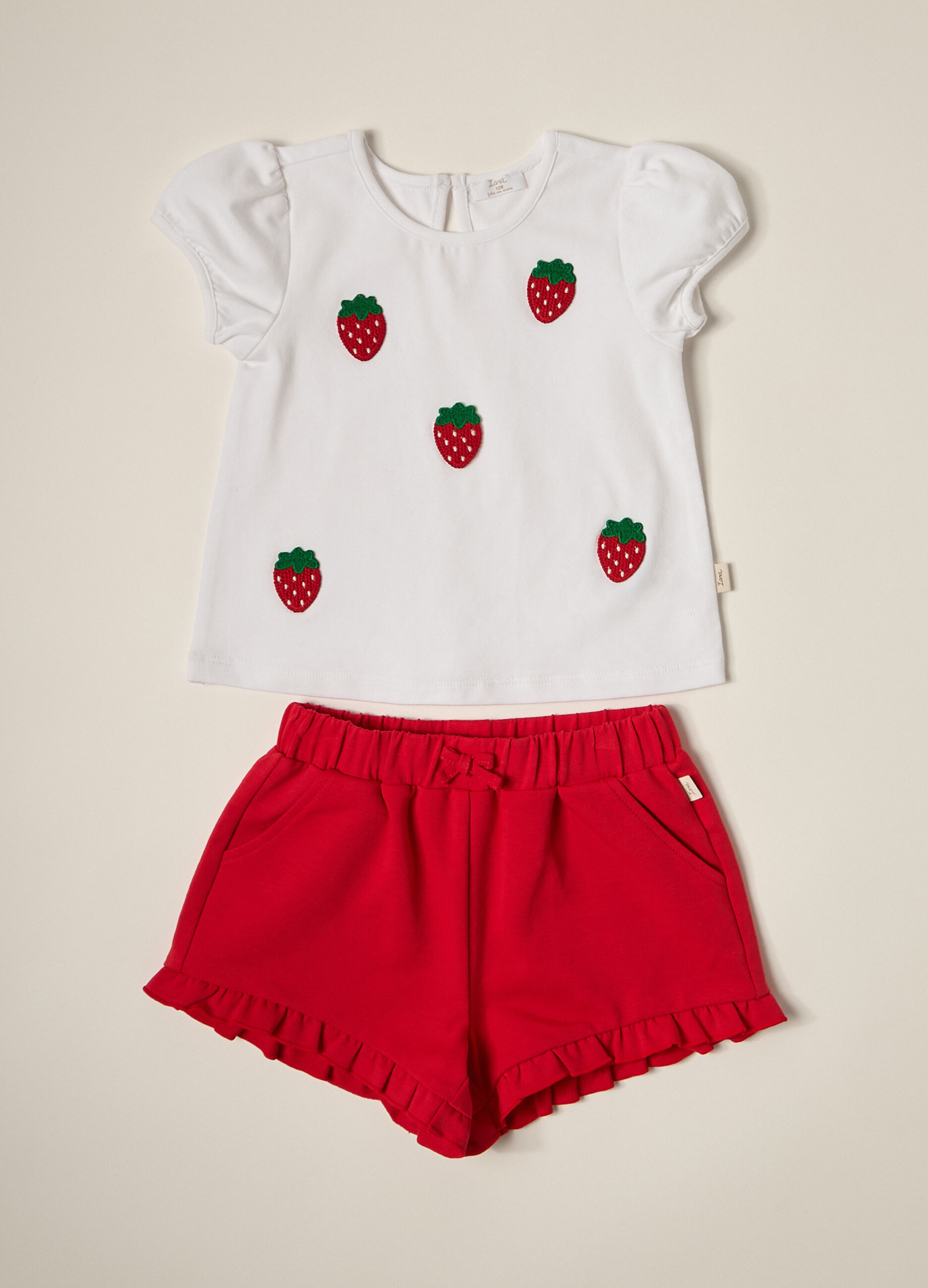 Set in cotone stretch IANA neonata