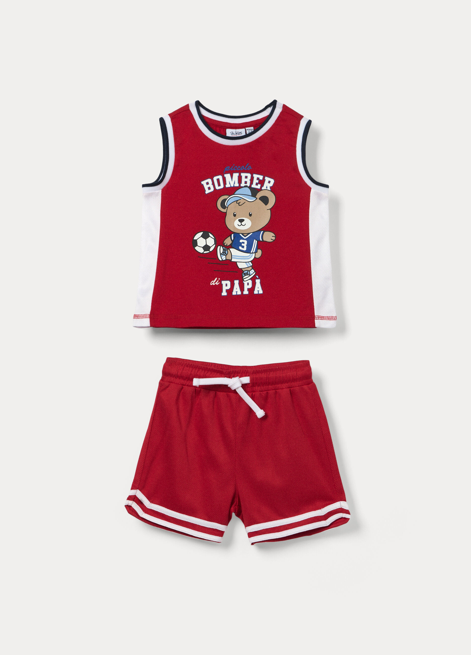Jogging set misto cotone bimbo_0