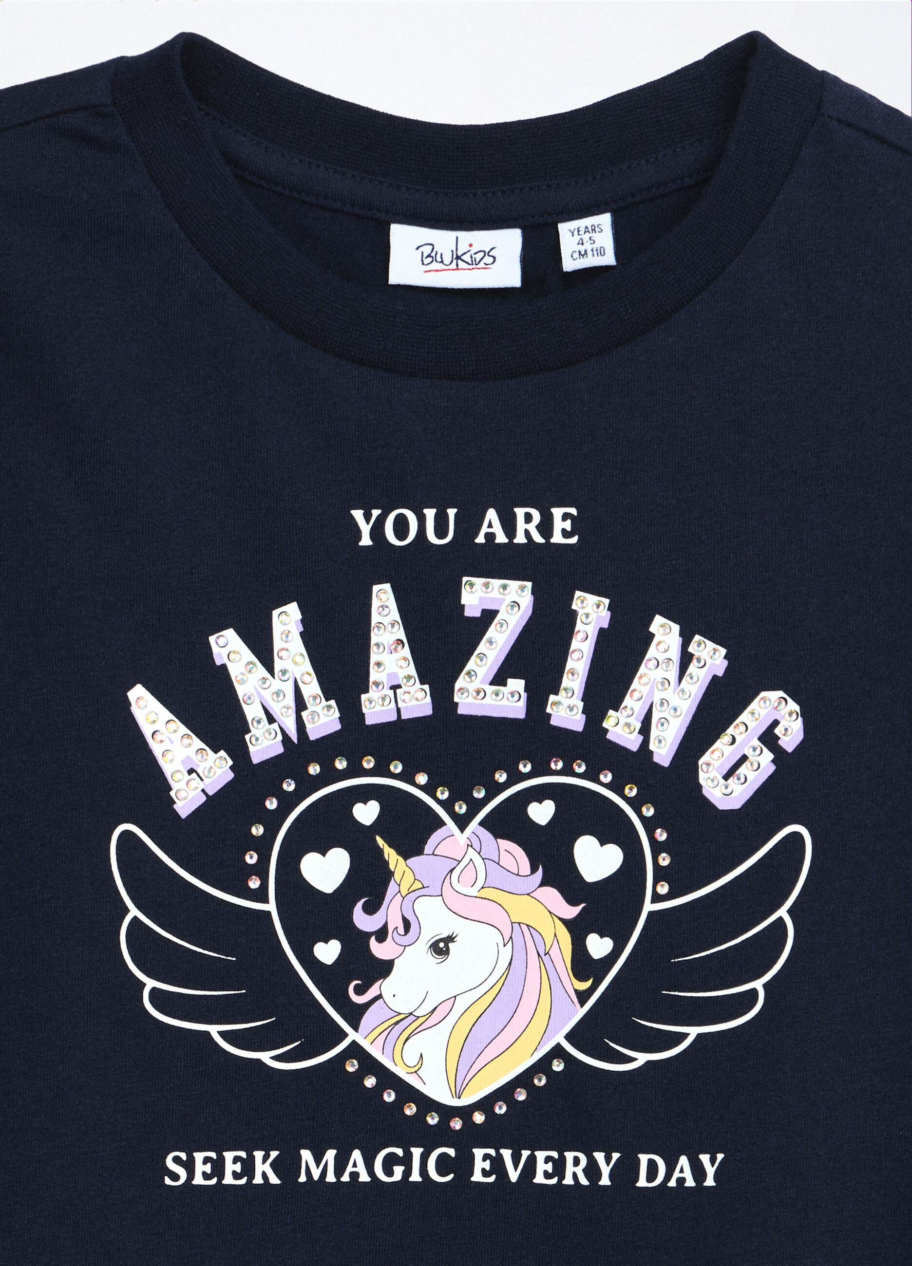 T-shirt in jersey di puro cotone bambina_2