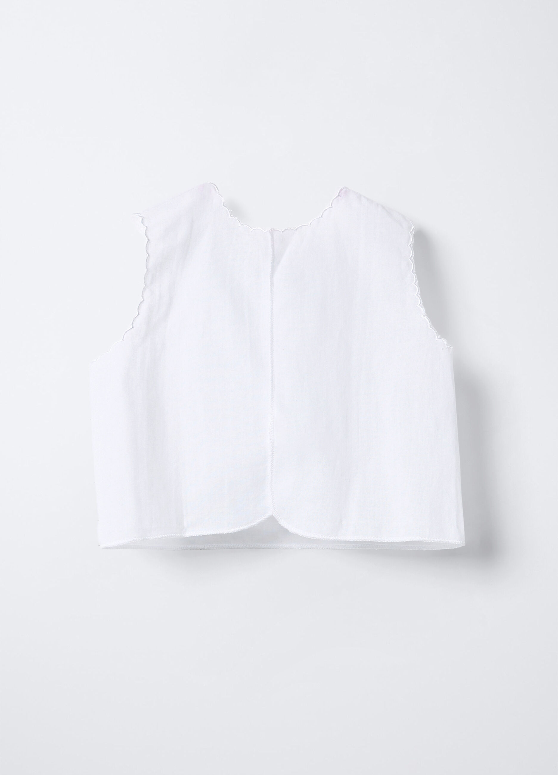 Blusa in puro cotone ricamata_1