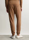 Jogger slim fit in felpa di cotone uomo_2