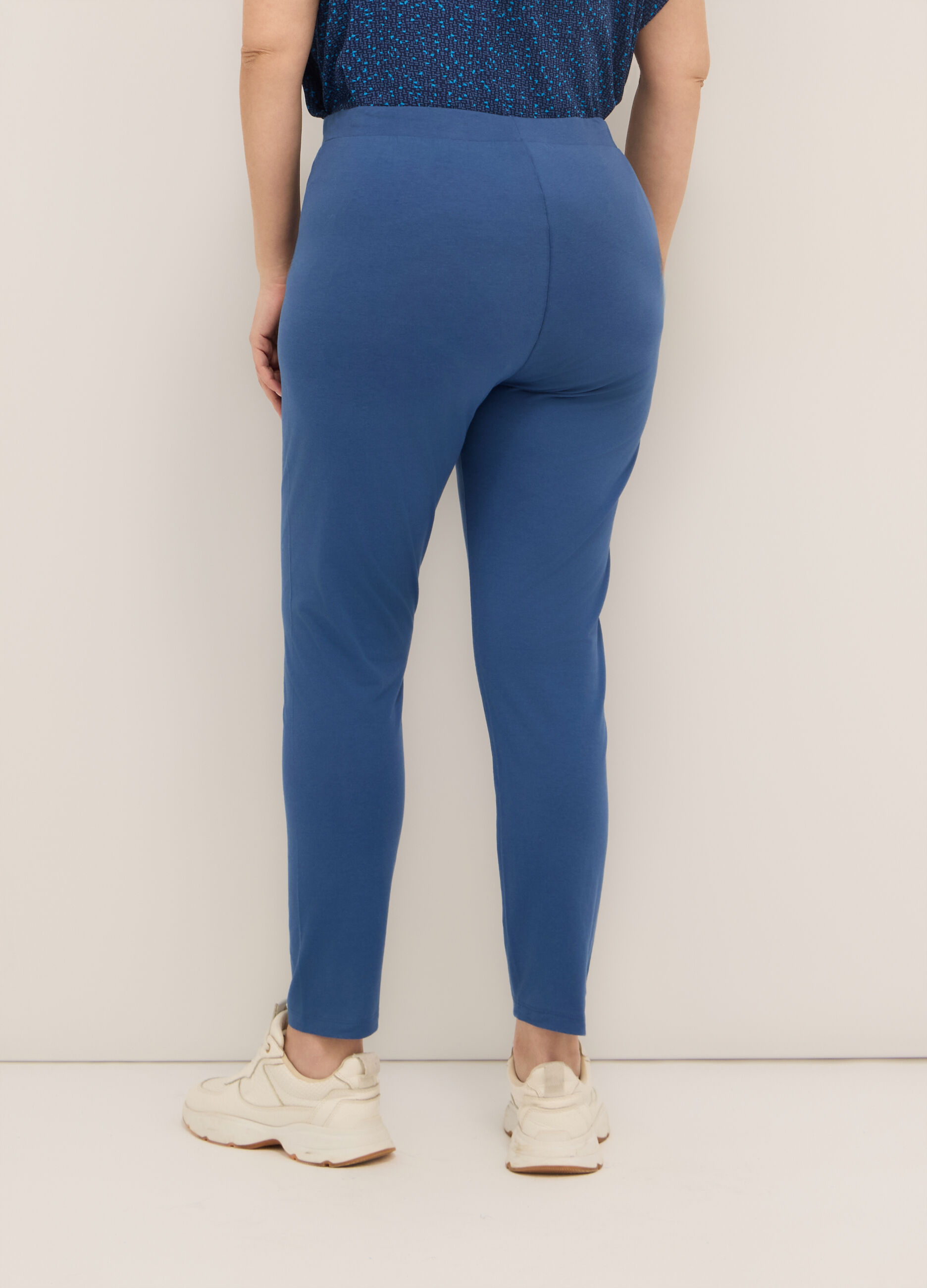 Leggings in cotone stretch donna curvy_1
